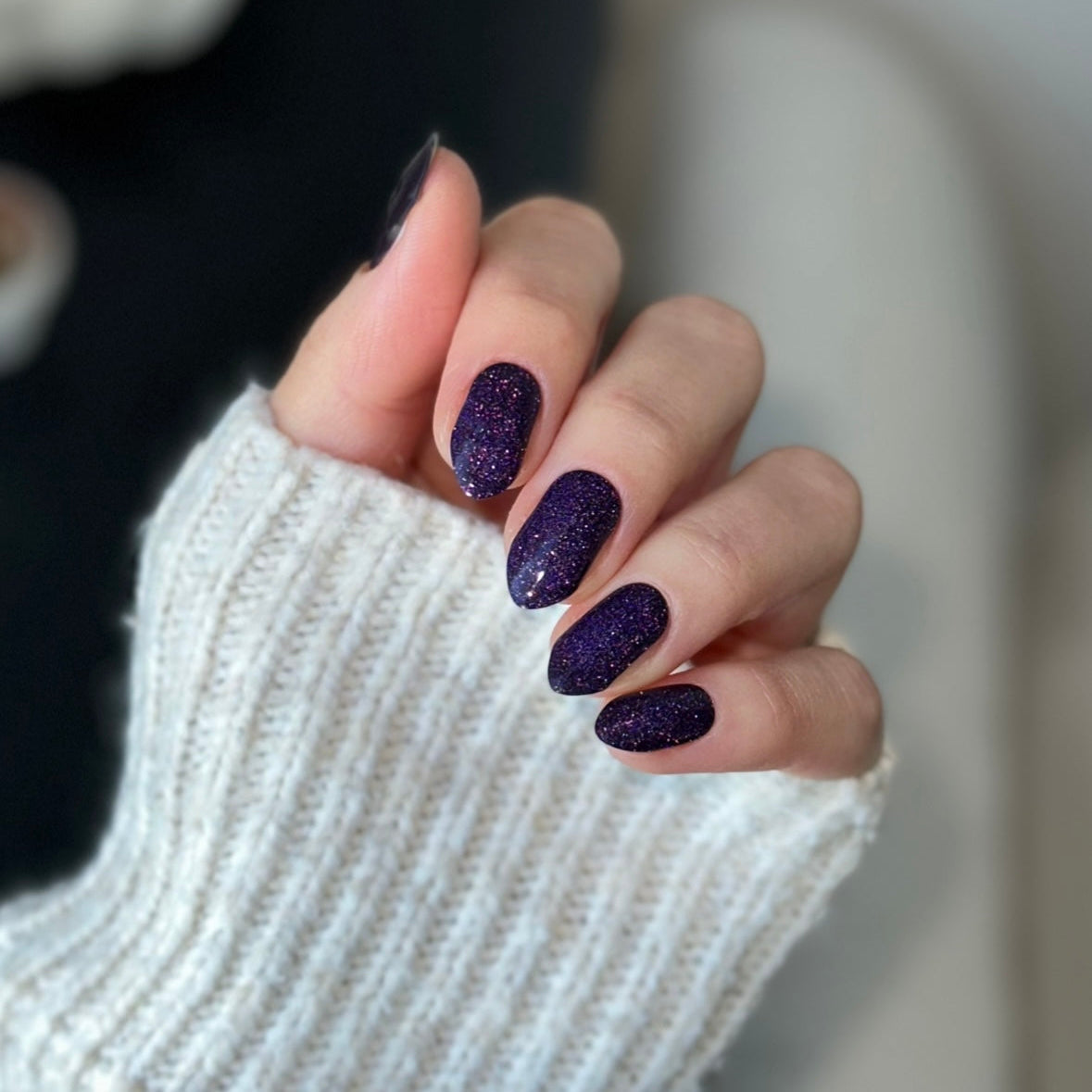 Cat Eye Purple | Super Jellies DIY Hard Semi Cured Gel Nail Wraps