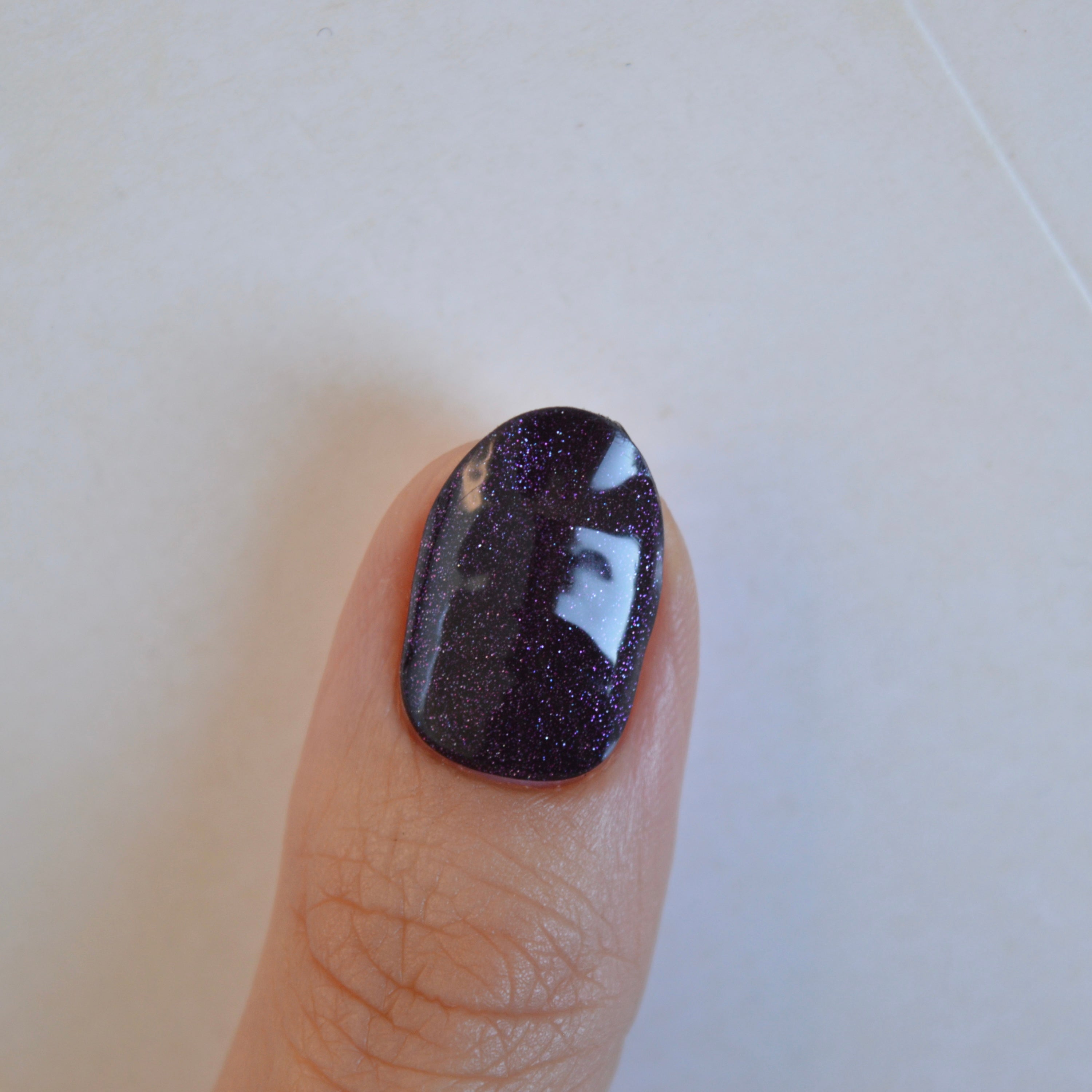 Cat Eye Purple | Super Jellies DIY Hard Semi Cured Gel Nail Wraps