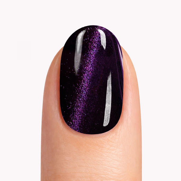 Cat Eye Purple | Super Jellies DIY Hard Semi Cured Gel Nail Wraps