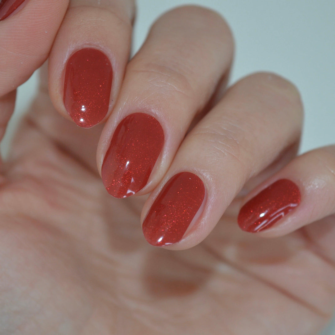 Cat Eye (Red) | Super Jellies DIY Hard Semi Cured Gel Nail Wraps