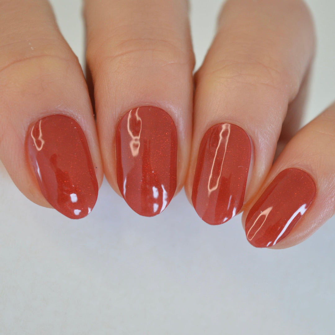 Cat Eye (Red) | Super Jellies DIY Hard Semi Cured Gel Nail Wraps