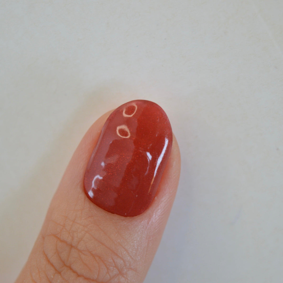 Cat Eye (Red) | Super Jellies DIY Hard Semi Cured Gel Nail Wraps
