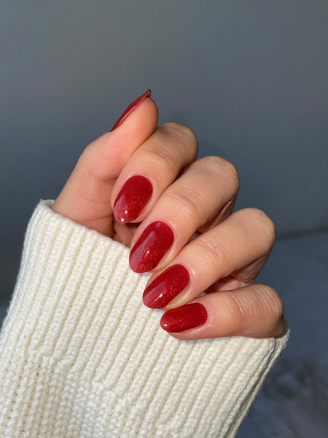 Cat Eye (Red) | Super Jellies DIY Hard Semi Cured Gel Nail Wraps