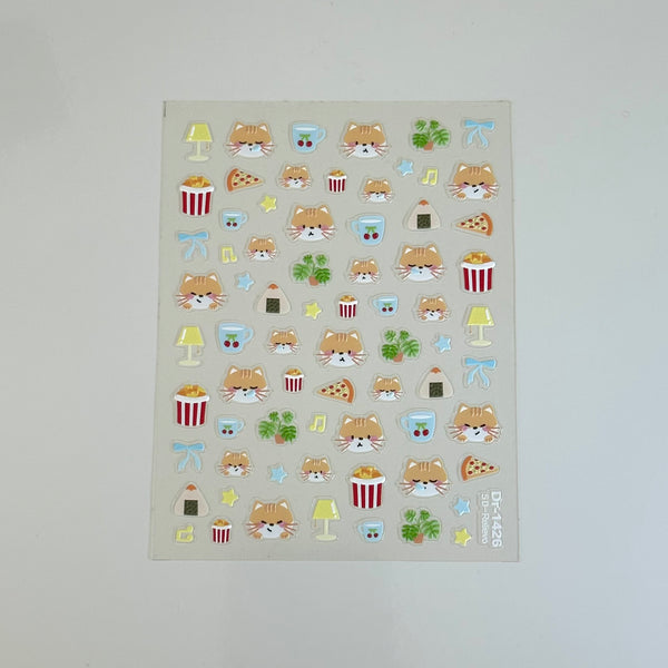 Cat Nap PLAY Nail Art Sticker