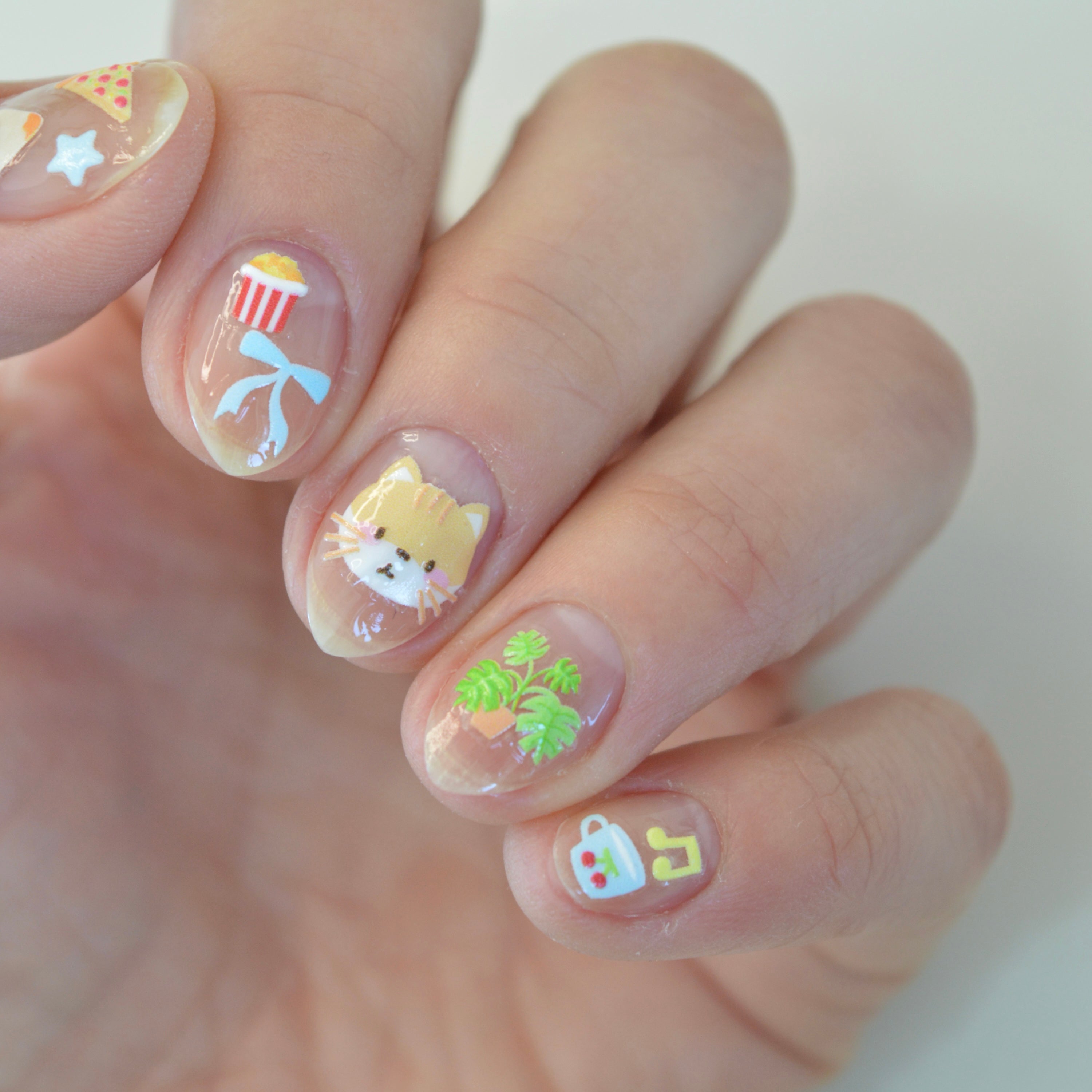 Cat Nap PLAY Nail Art Sticker