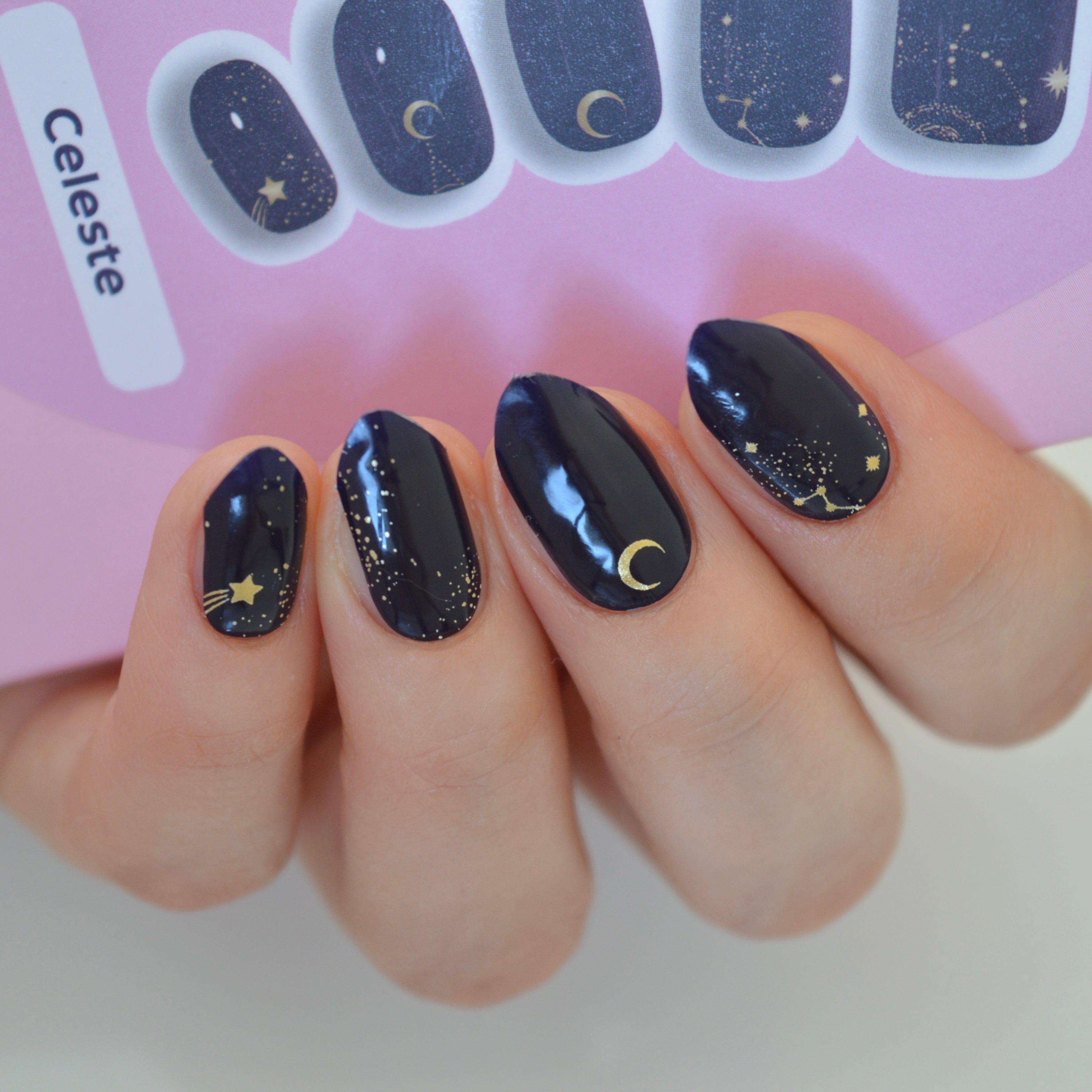 Celeste | Super Jellies DIY Hard Semi Cured Gel Nail Wraps