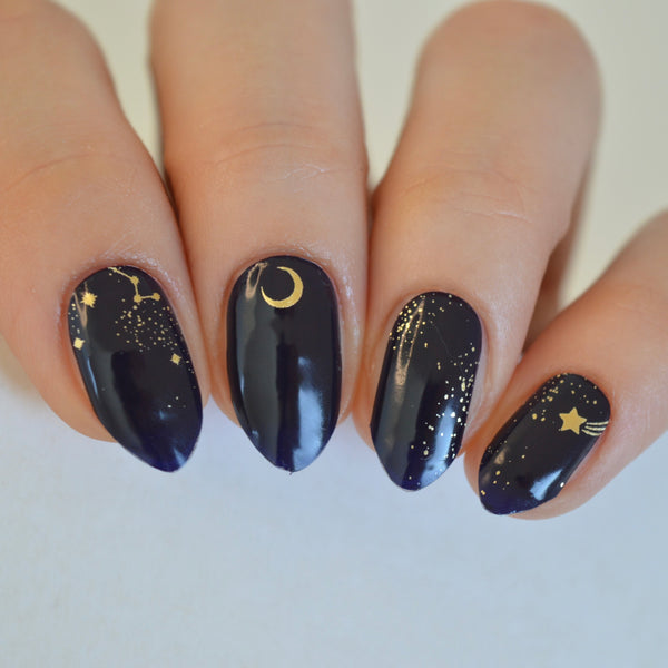 Celeste | Super Jellies DIY Hard Semi Cured Gel Nail Wraps