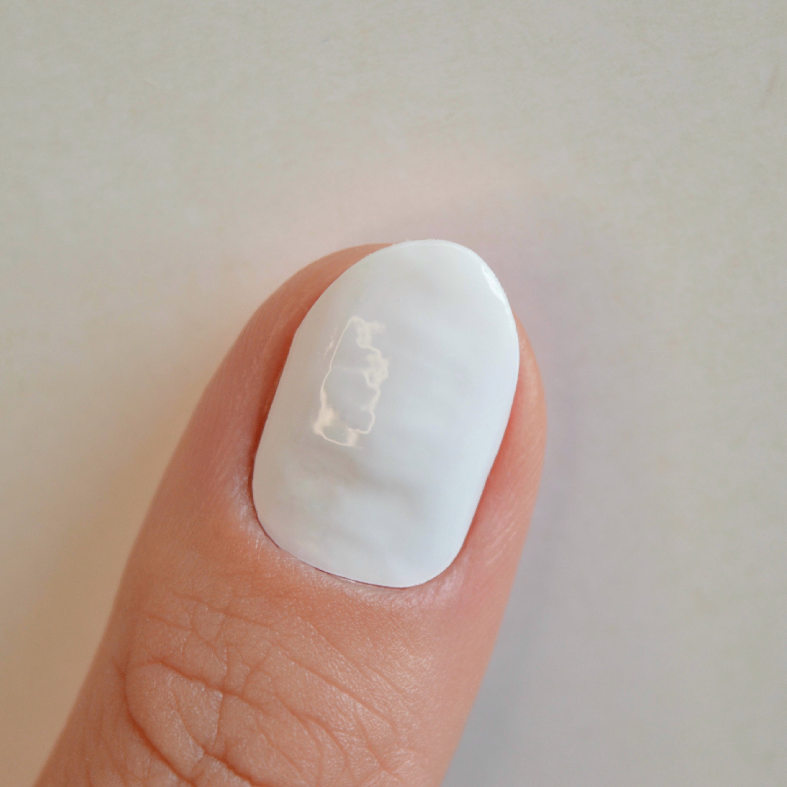 Chalk White Jellies DIY Semi Cured Gel Nail Wraps