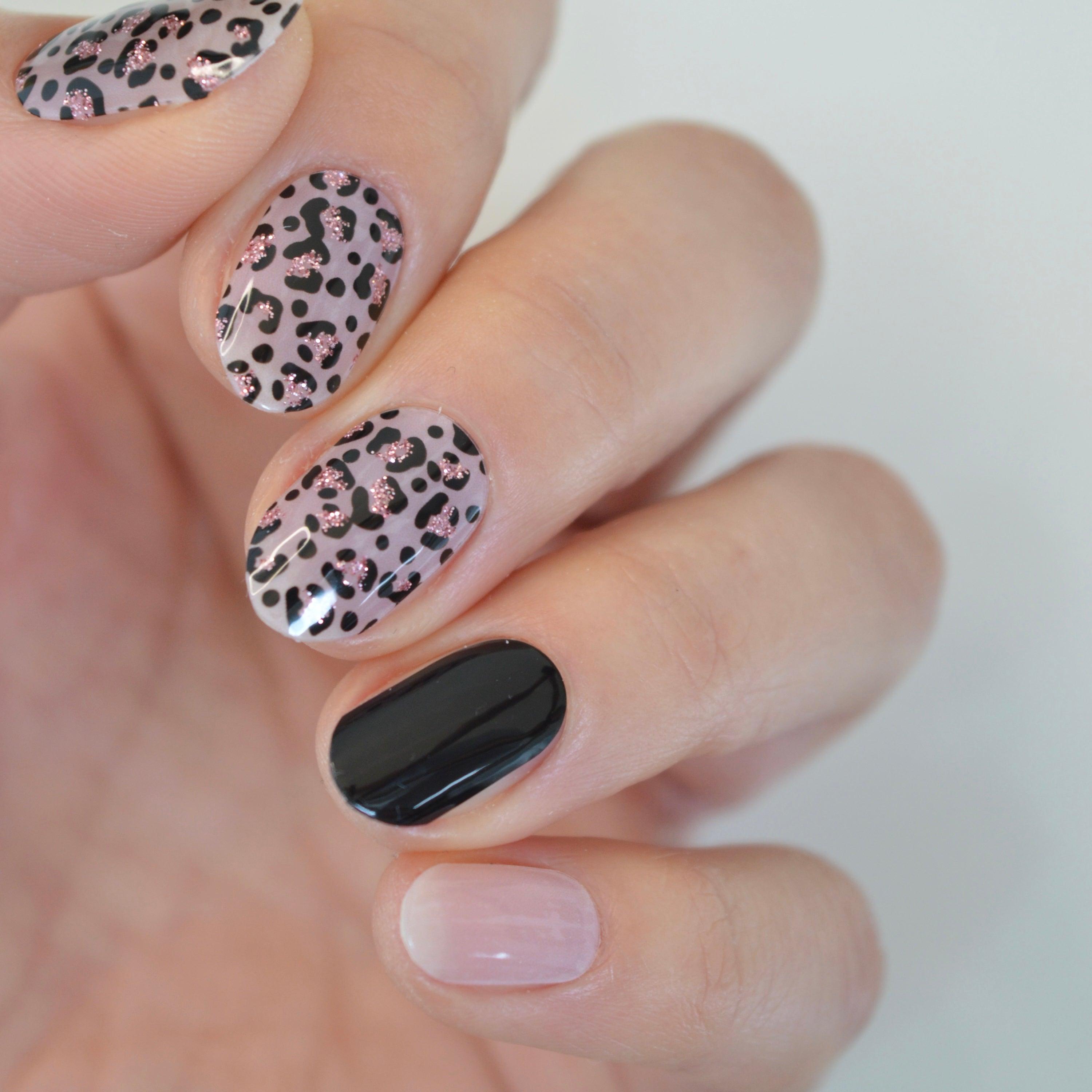 Cheetah Girl | Super Jellies DIY Hard Semi Cured Gel Nail Wraps