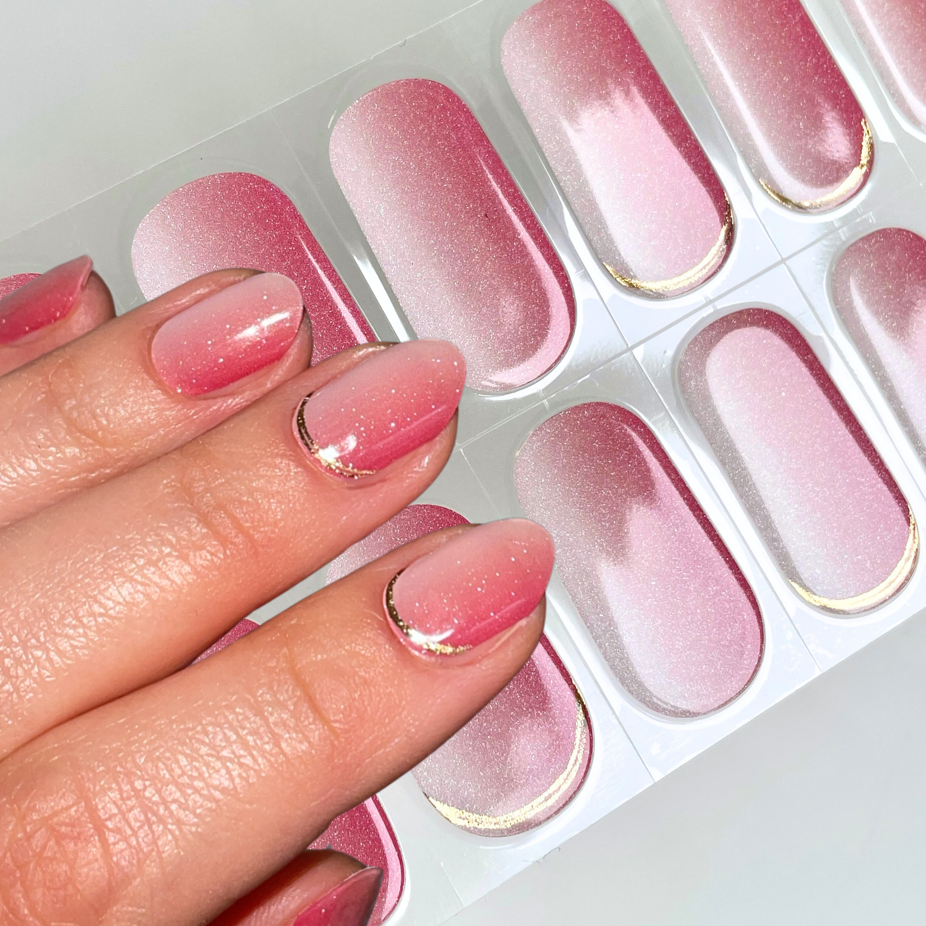 Cherry Gloss | Super Jellies DIY Semi Cured Gel Nail Wrap