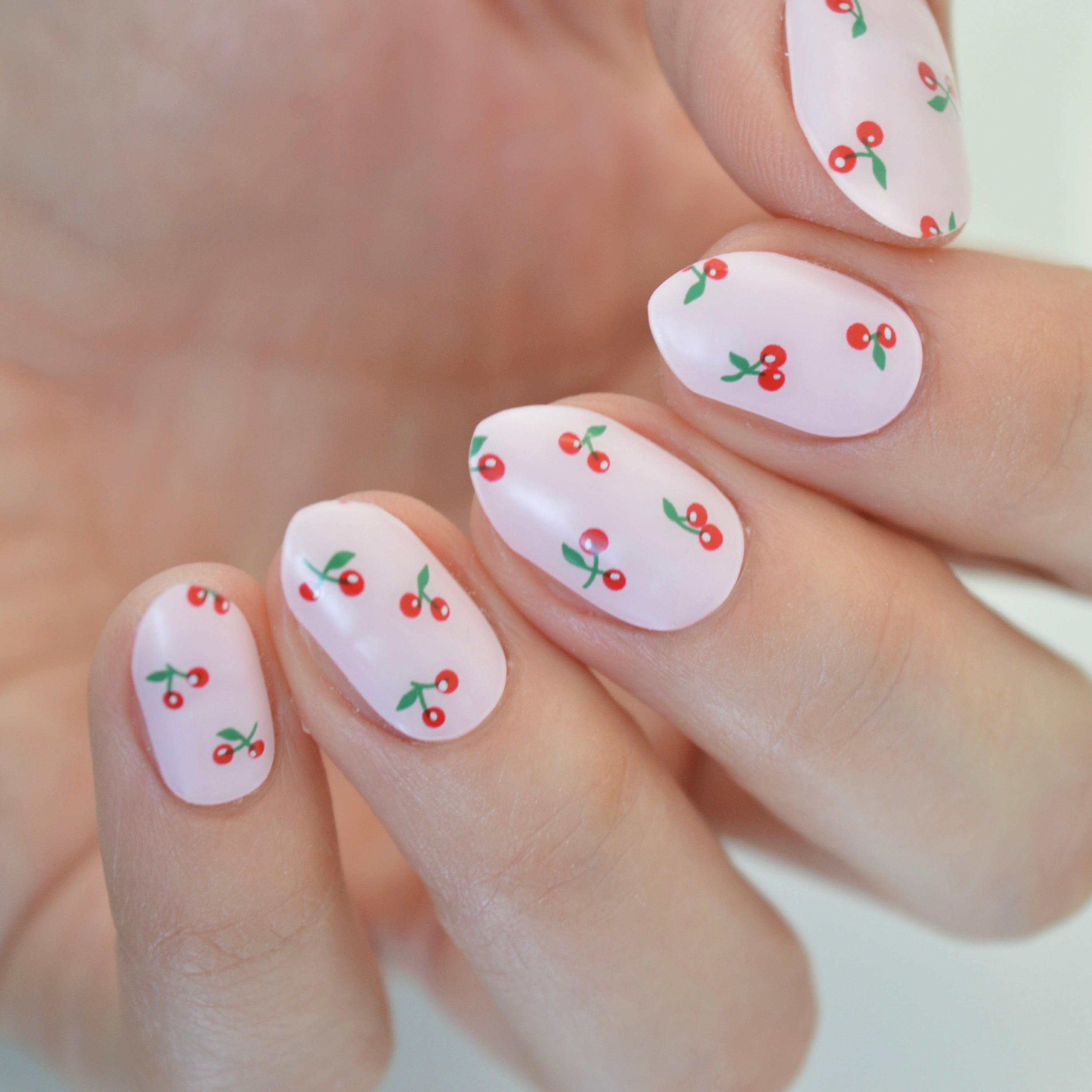Cherry Ripe | Super Jellies DIY Hard Semi Cured Gel Nail Wraps