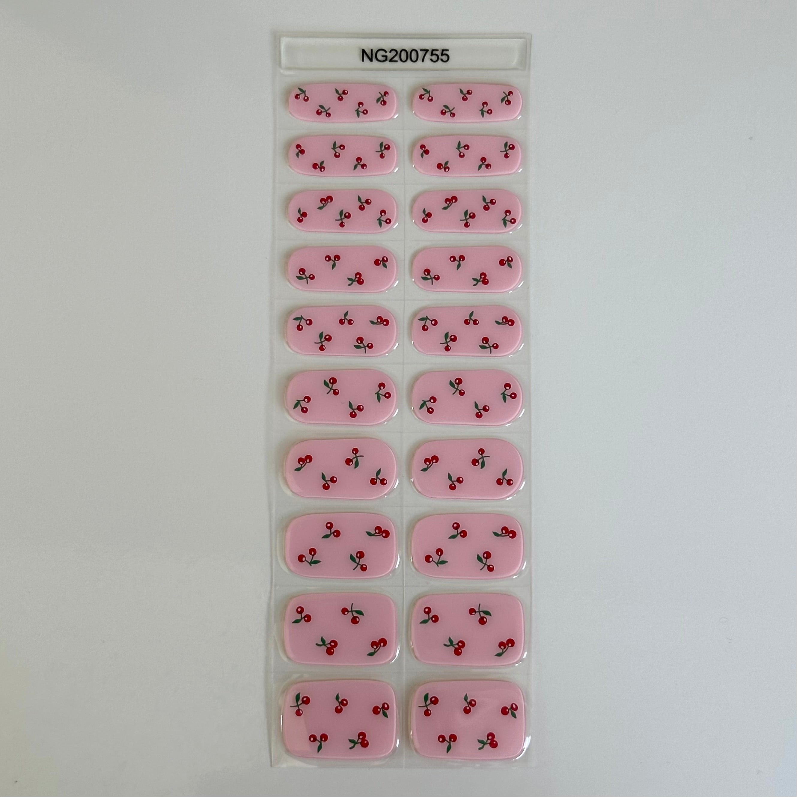 Cherry Ripe | Super Jellies DIY Hard Semi Cured Gel Nail Wraps