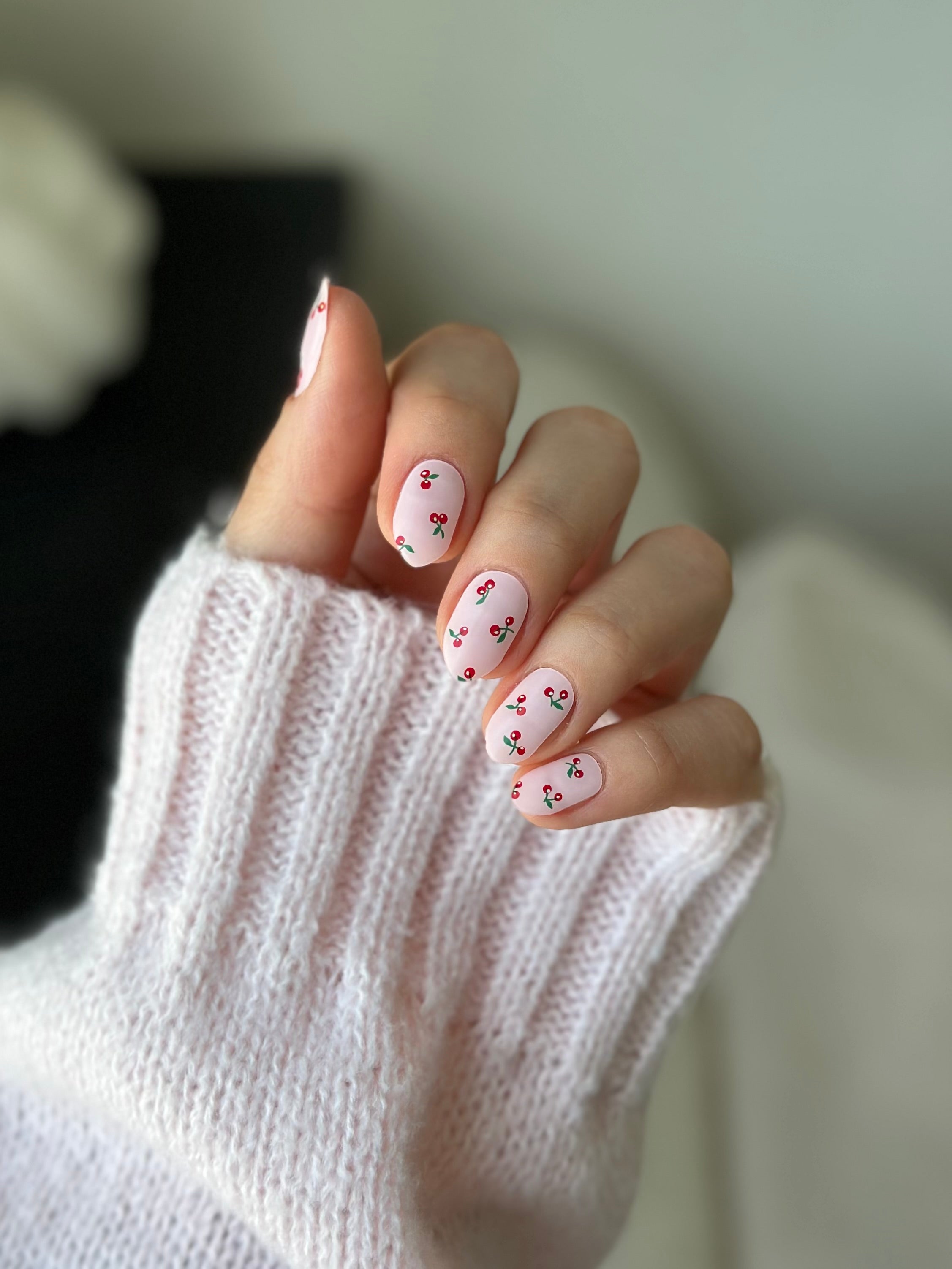 Cherry Ripe | Super Jellies DIY Hard Semi Cured Gel Nail Wraps