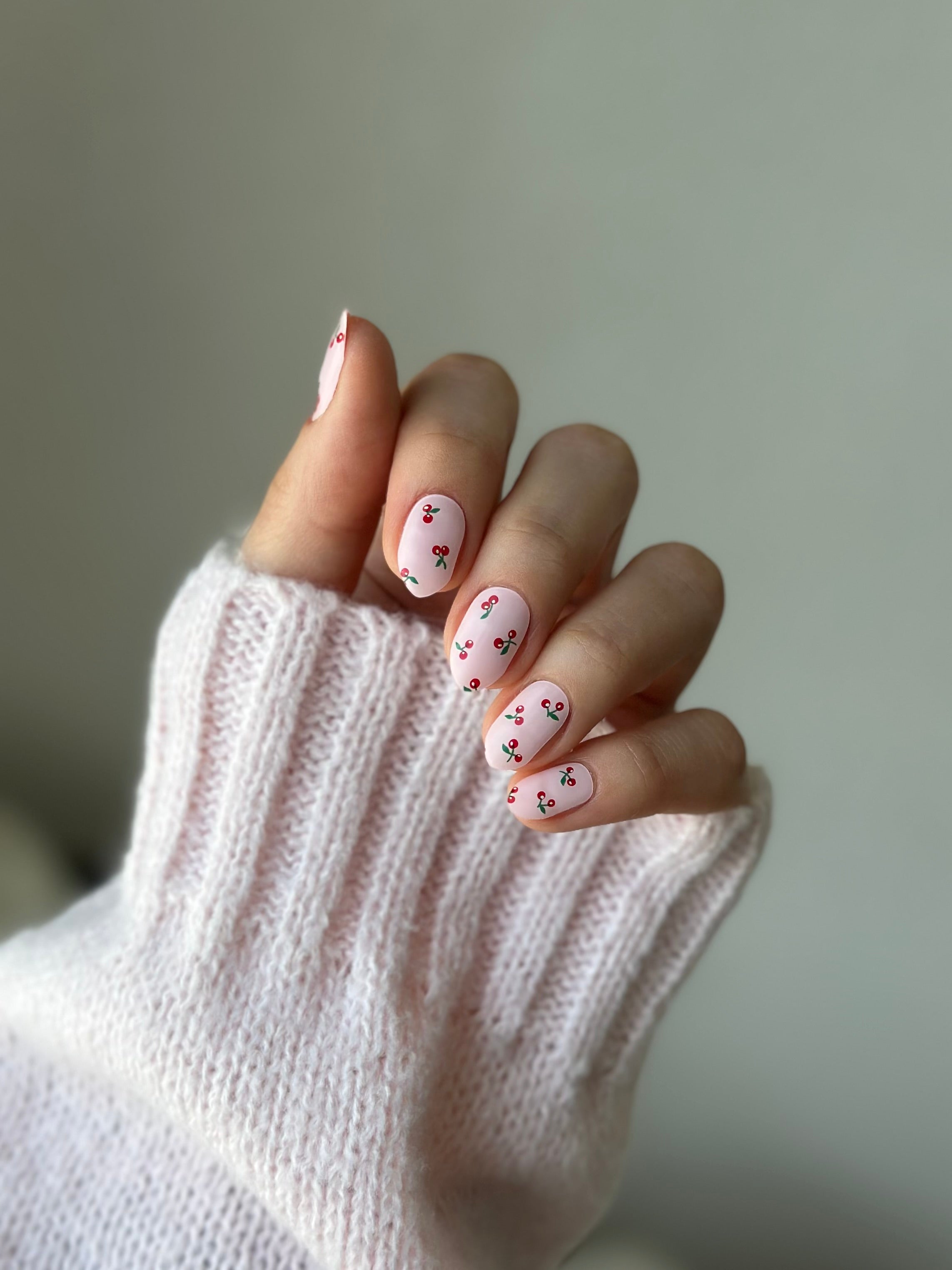 Cherry Ripe | Super Jellies DIY Hard Semi Cured Gel Nail Wraps