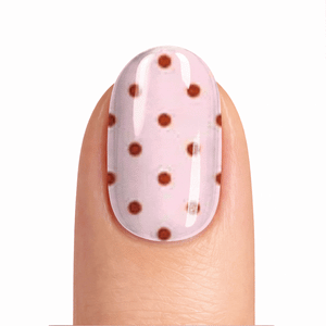Chocolate Strawberries | Super Jellies DIY Hard Semi Cured Gel Nail Wraps