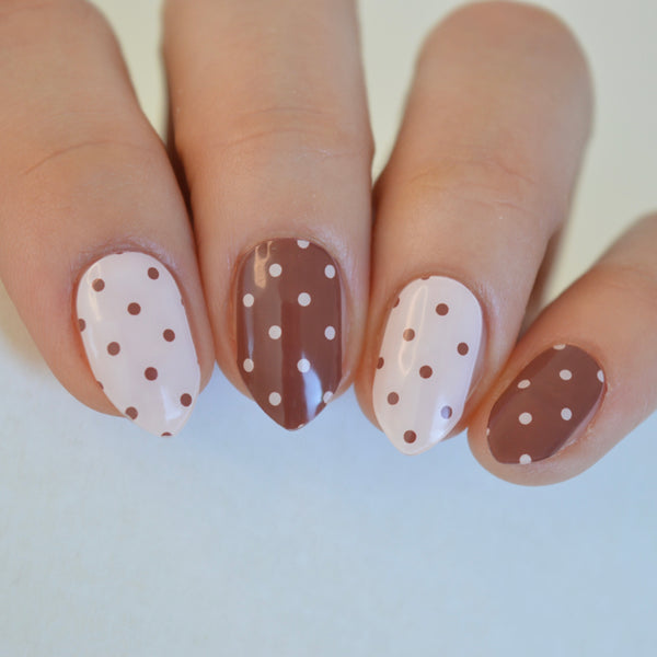 Chocolate Strawberries | Super Jellies DIY Hard Semi Cured Gel Nail Wraps