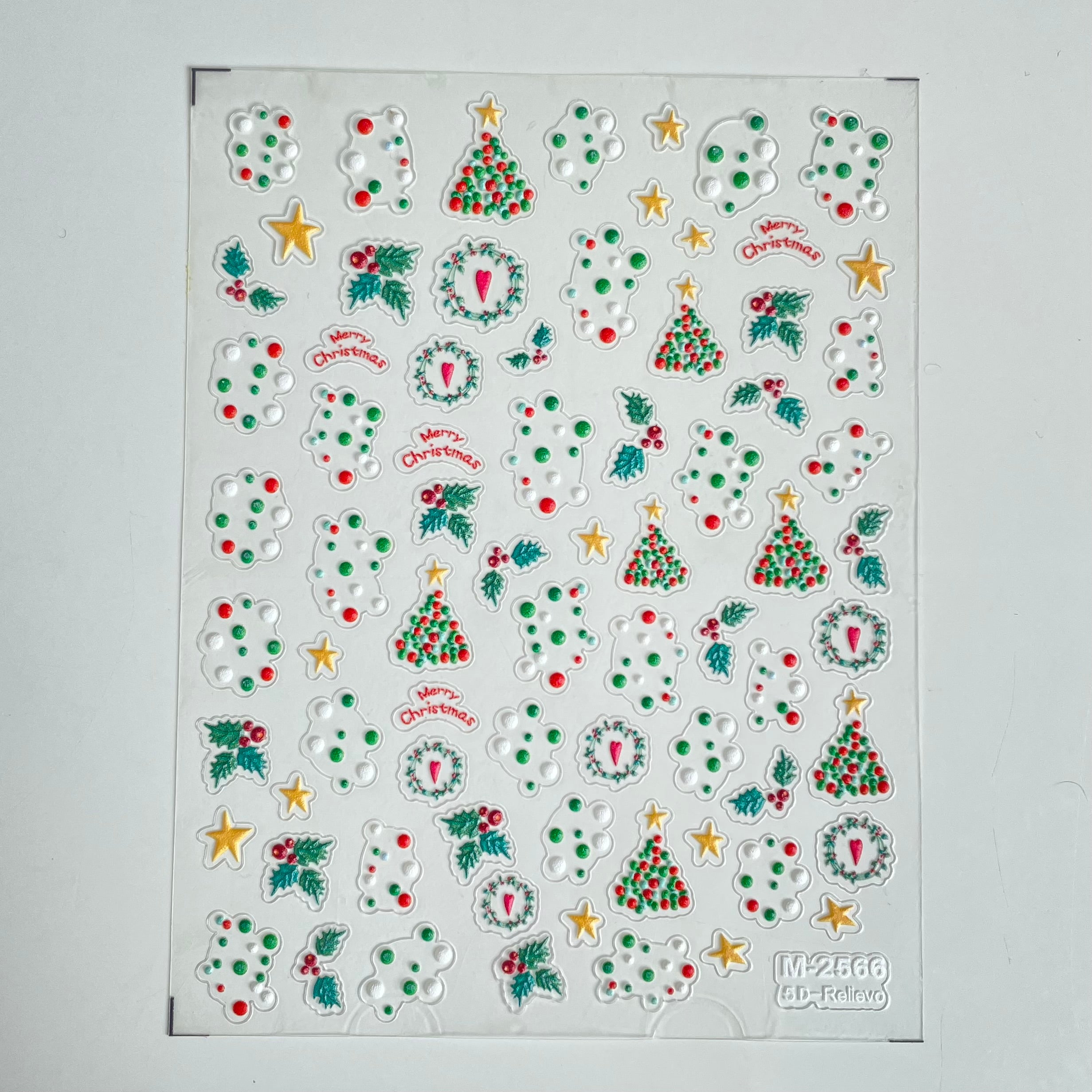 Christmas Decor PLAY Nail Art Sticker