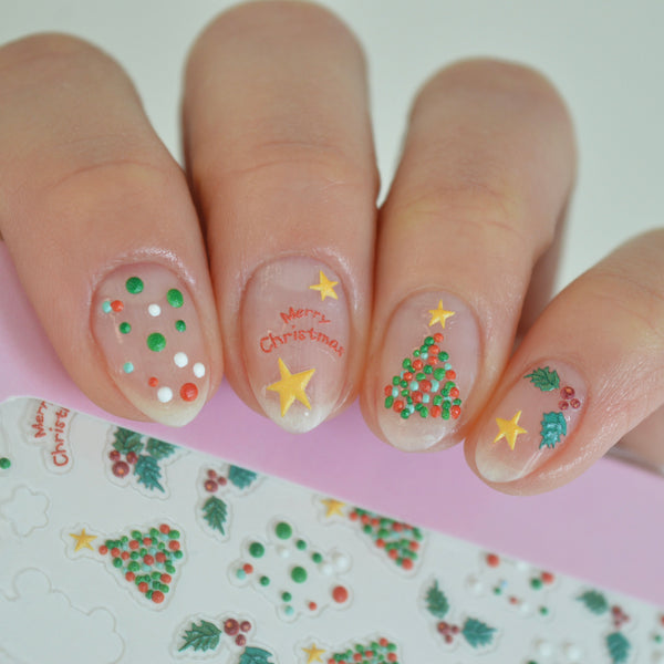 Christmas Decor PLAY Nail Art Sticker