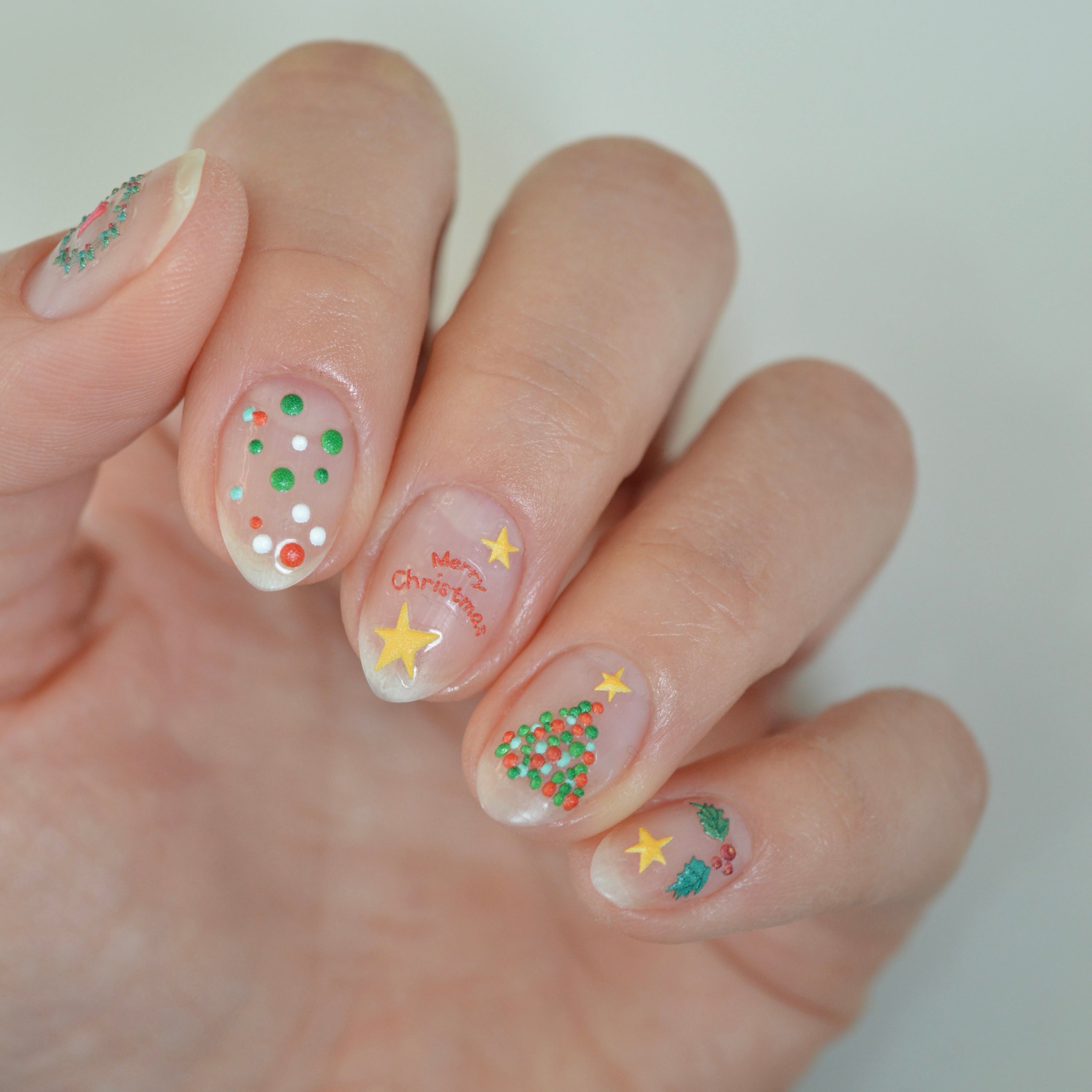 Christmas Decor PLAY Nail Art Sticker