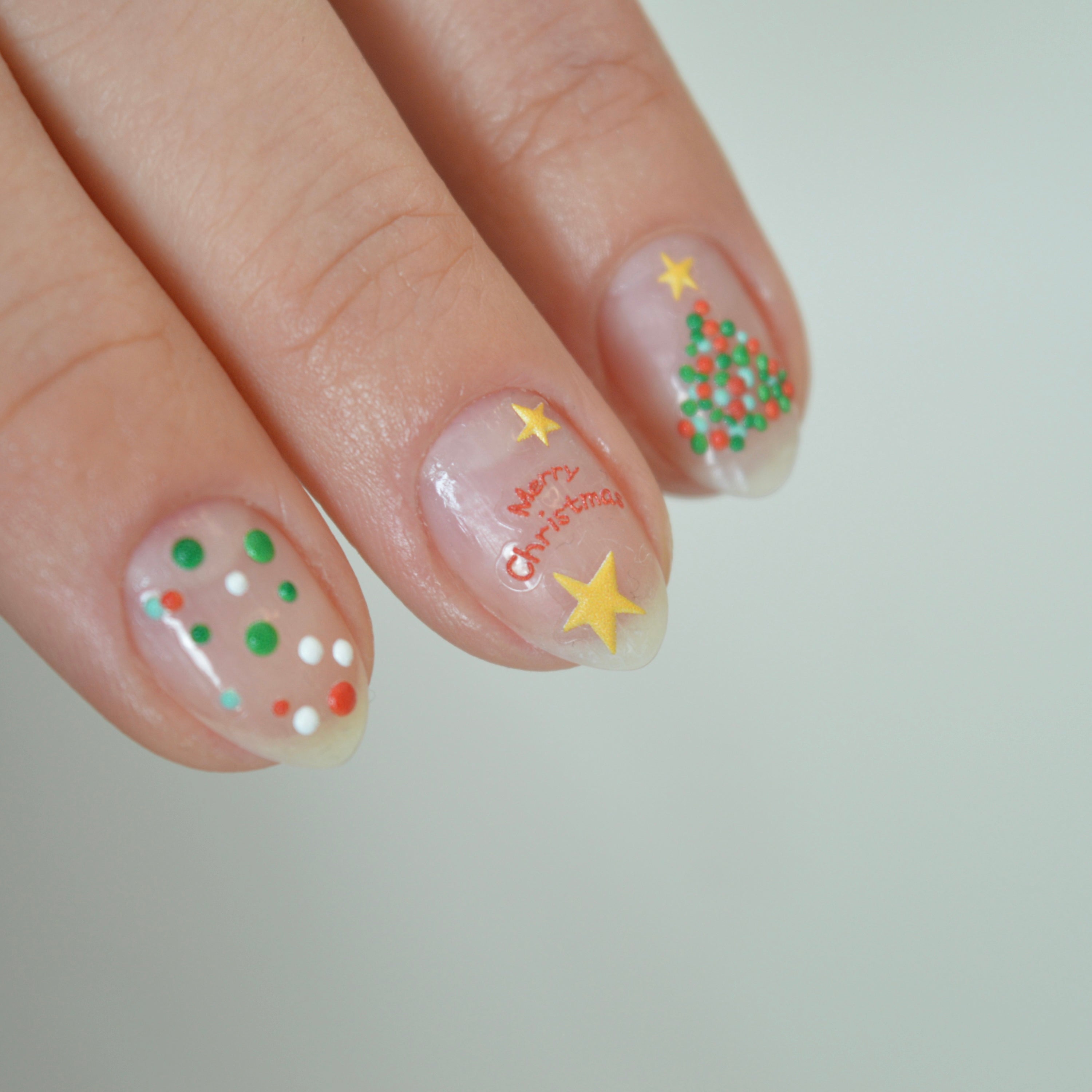 Christmas Decor PLAY Nail Art Sticker
