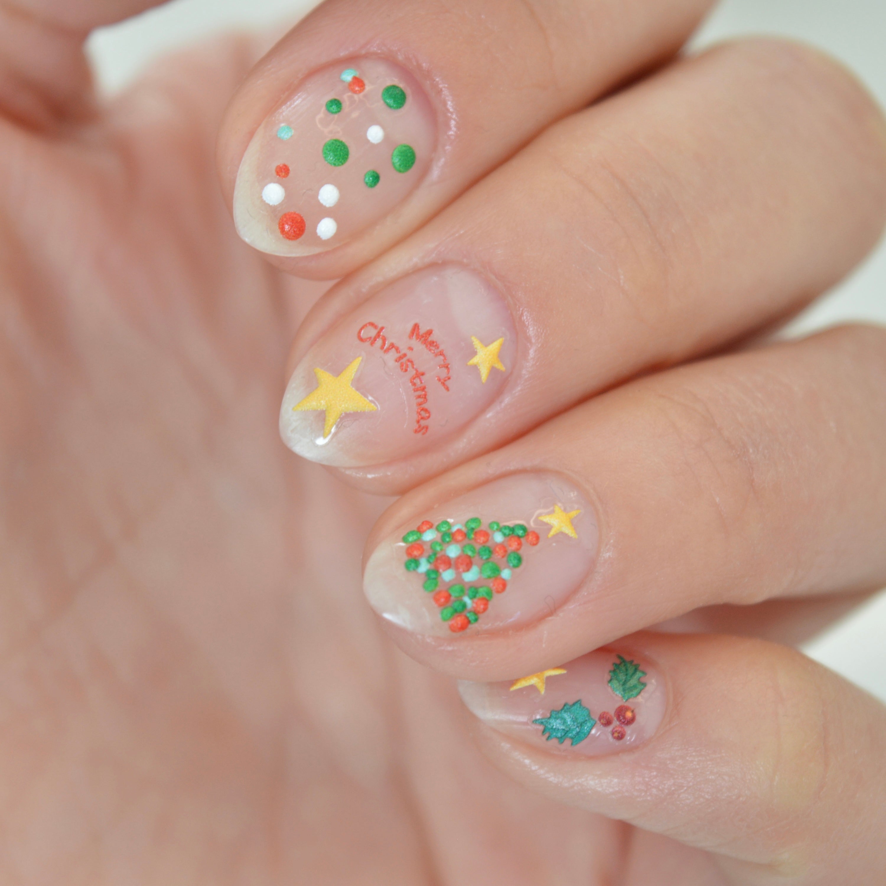 Christmas Decor PLAY Nail Art Sticker