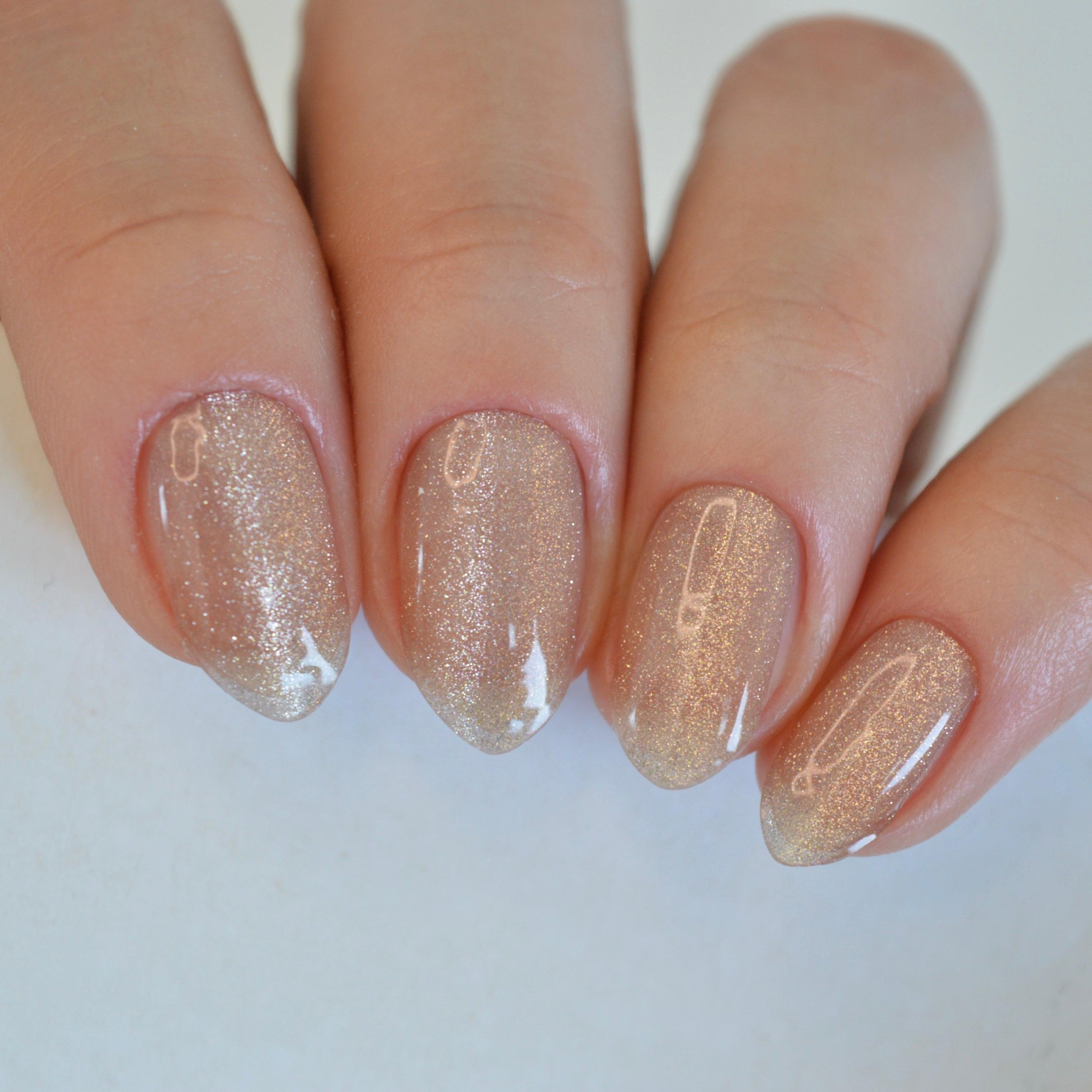 Chrome Nude | Super Jellies DIY Hard Semi Cured Gel Nail Wraps