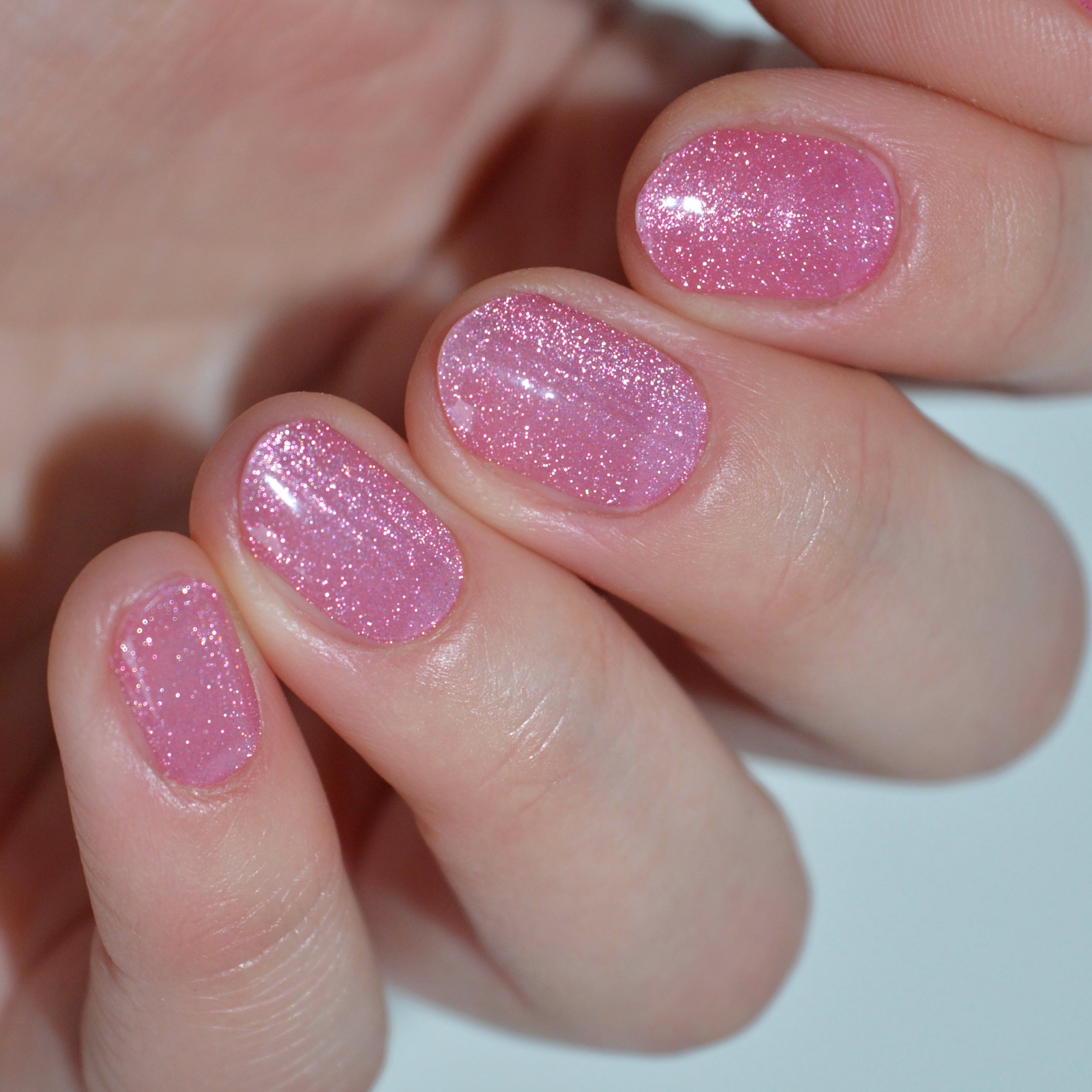 Chrome (Pink) | Super Jellies DIY Semi Cured Gel Nail Wraps