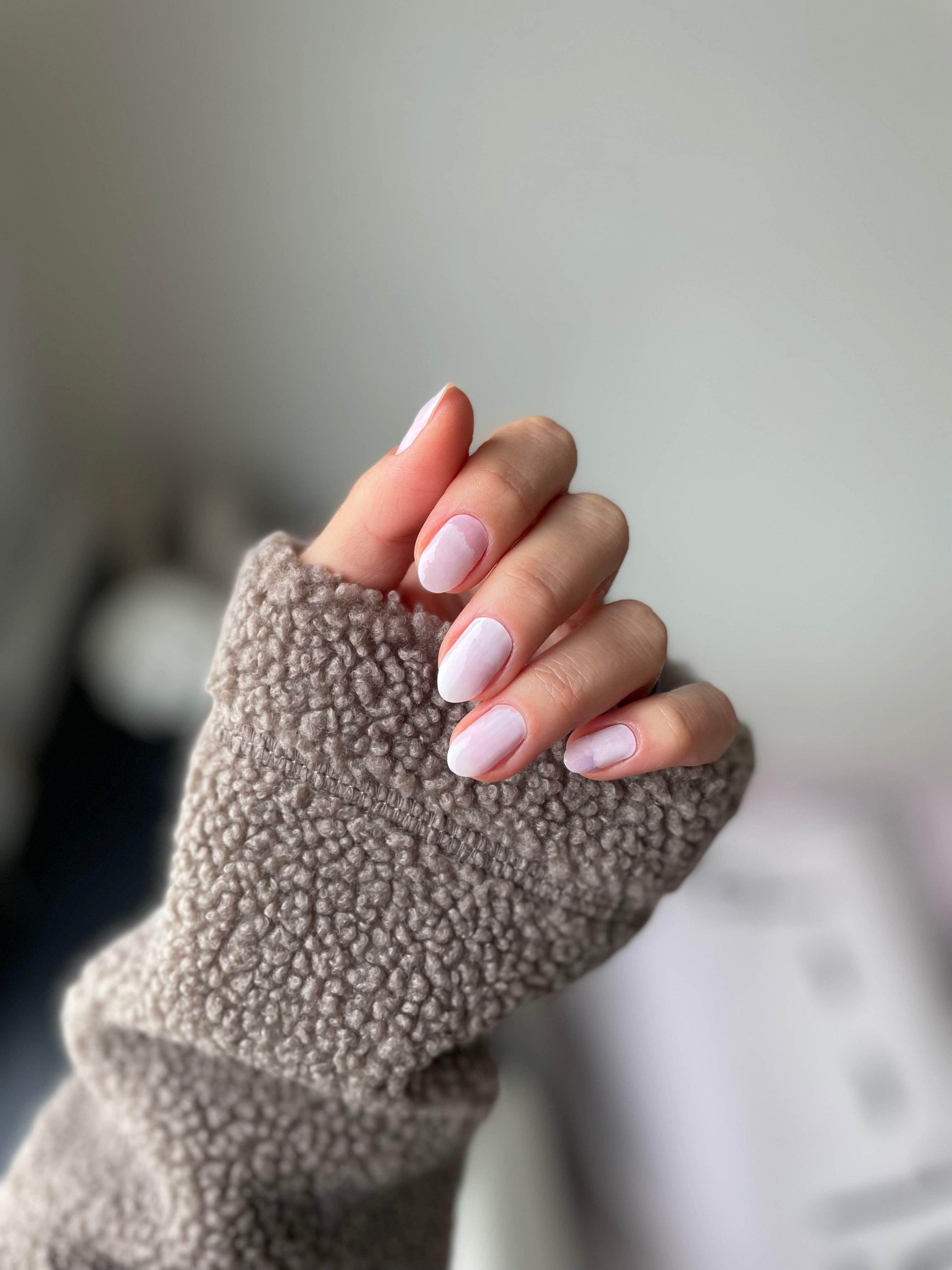 Clouds | Neutral Colour Nail Polish Wrap