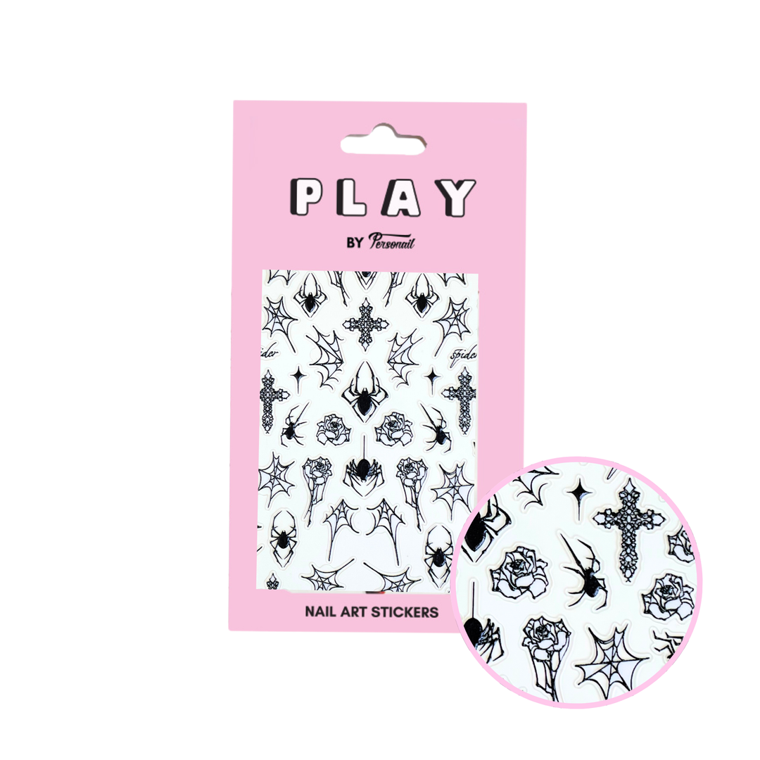 Cobweb PLAY Nail Art Sticker