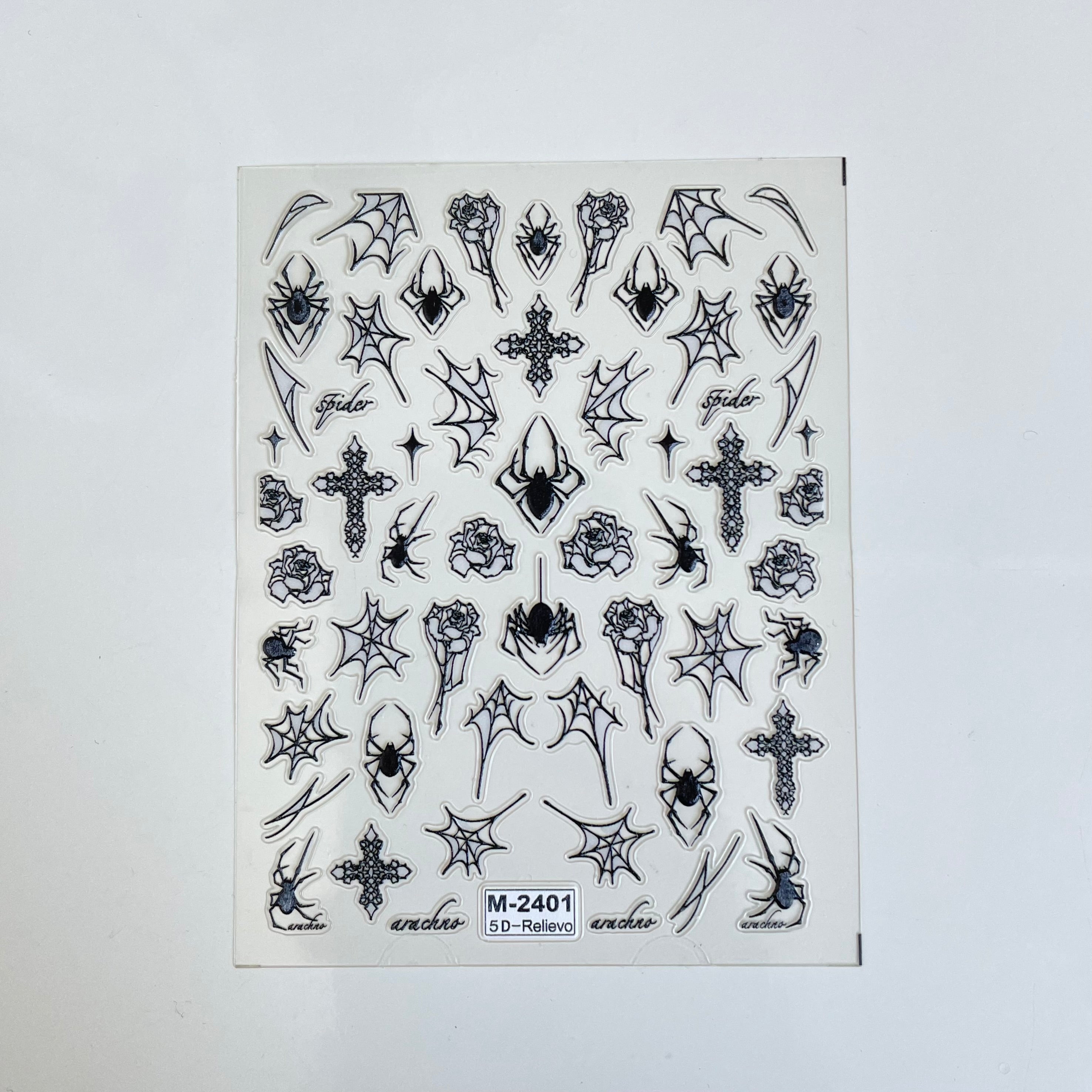 Cobweb PLAY Nail Art Sticker