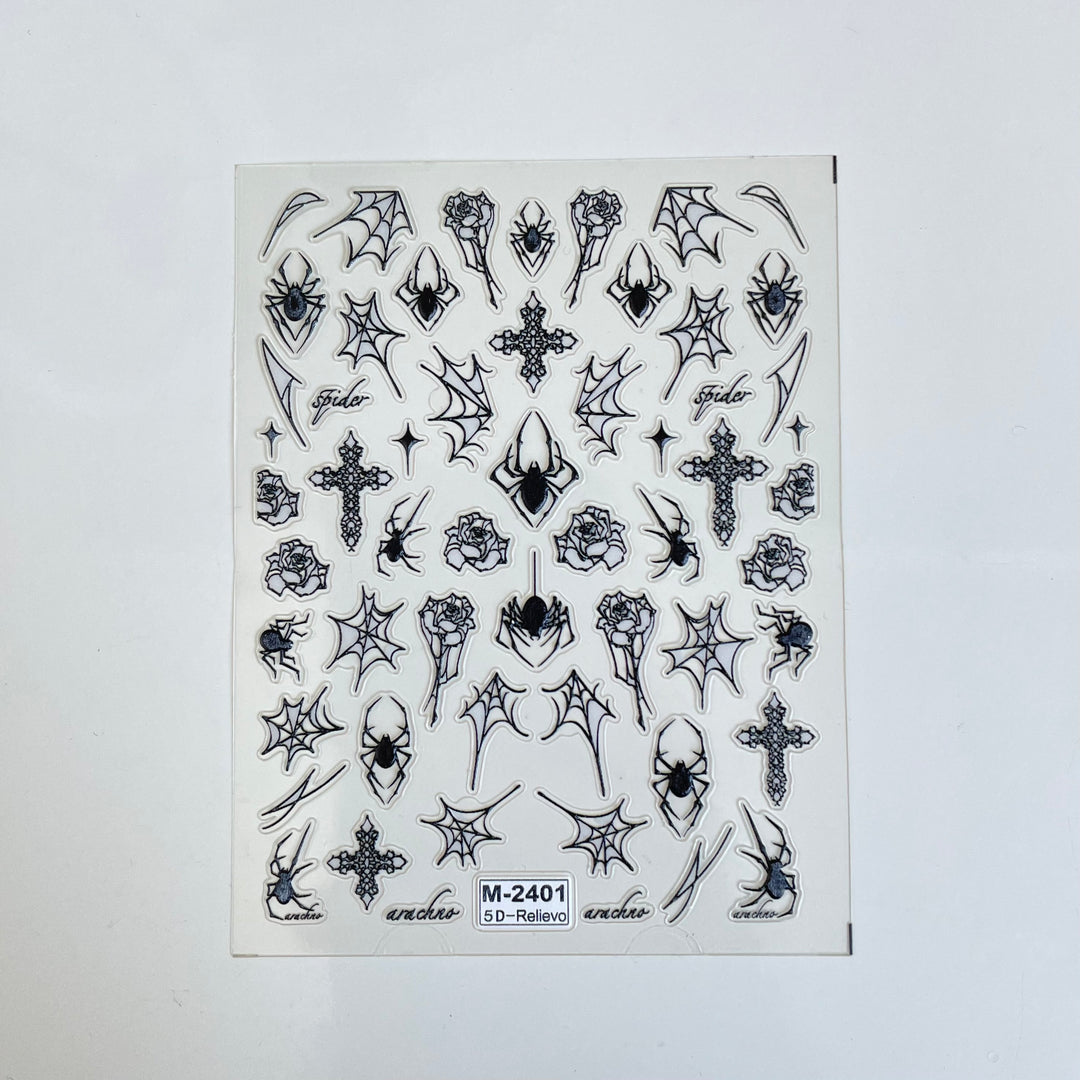 Cobweb PLAY Nail Art Sticker