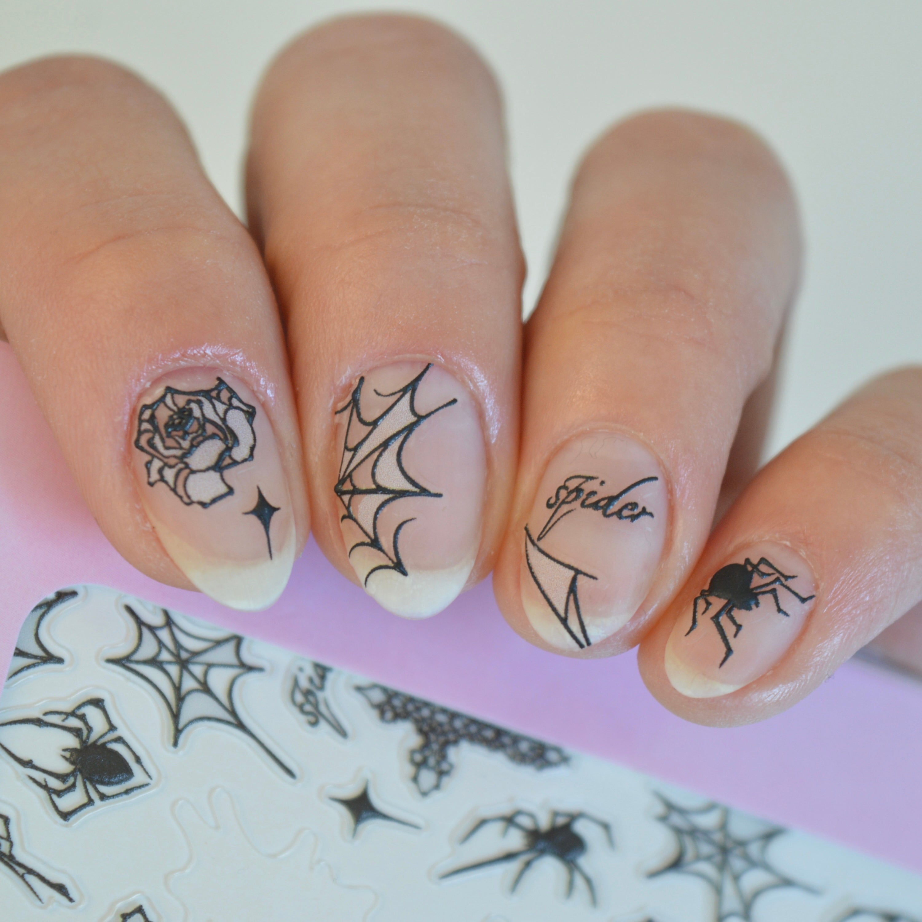 Cobweb PLAY Nail Art Sticker