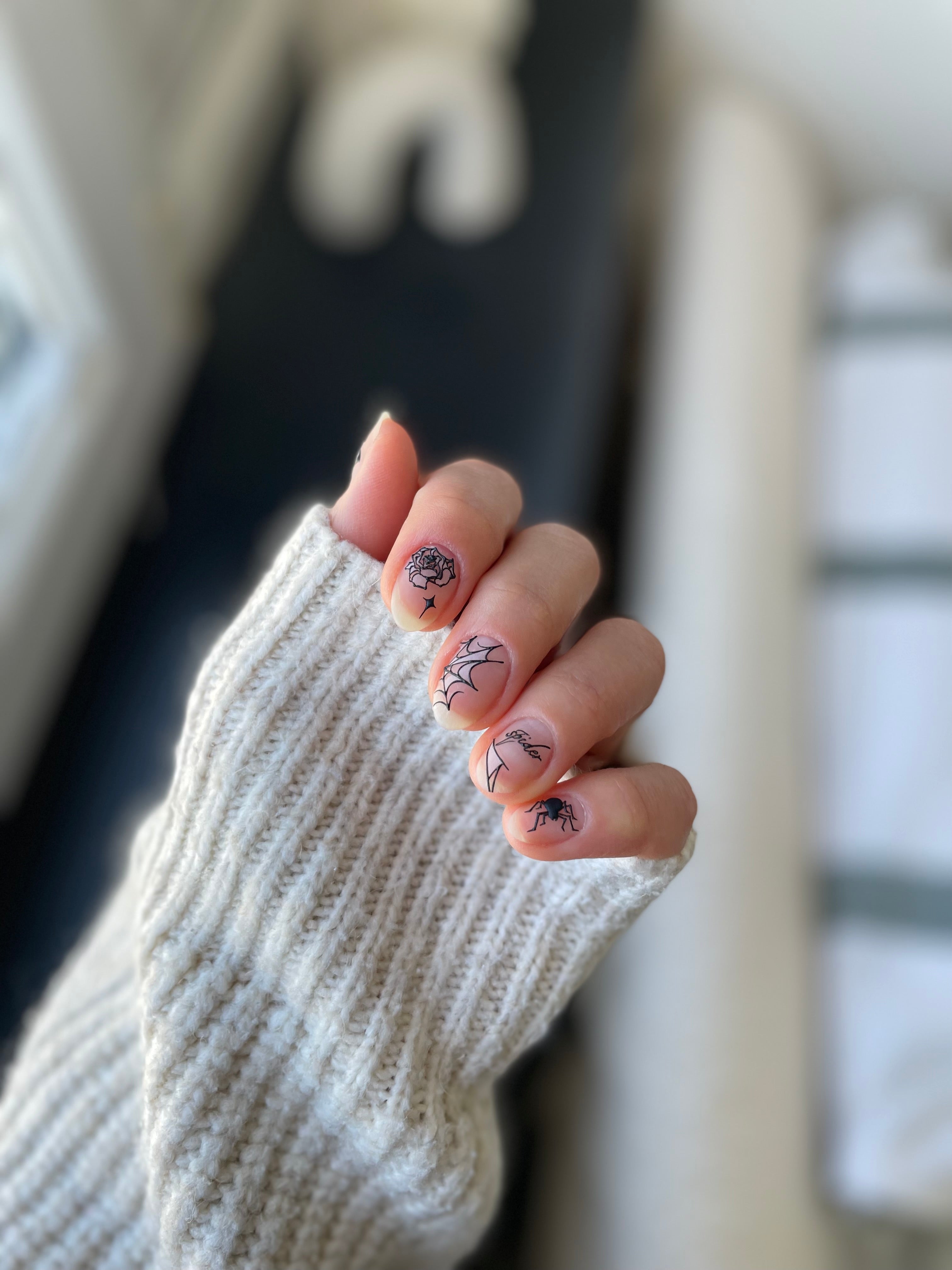 Cobweb PLAY Nail Art Sticker