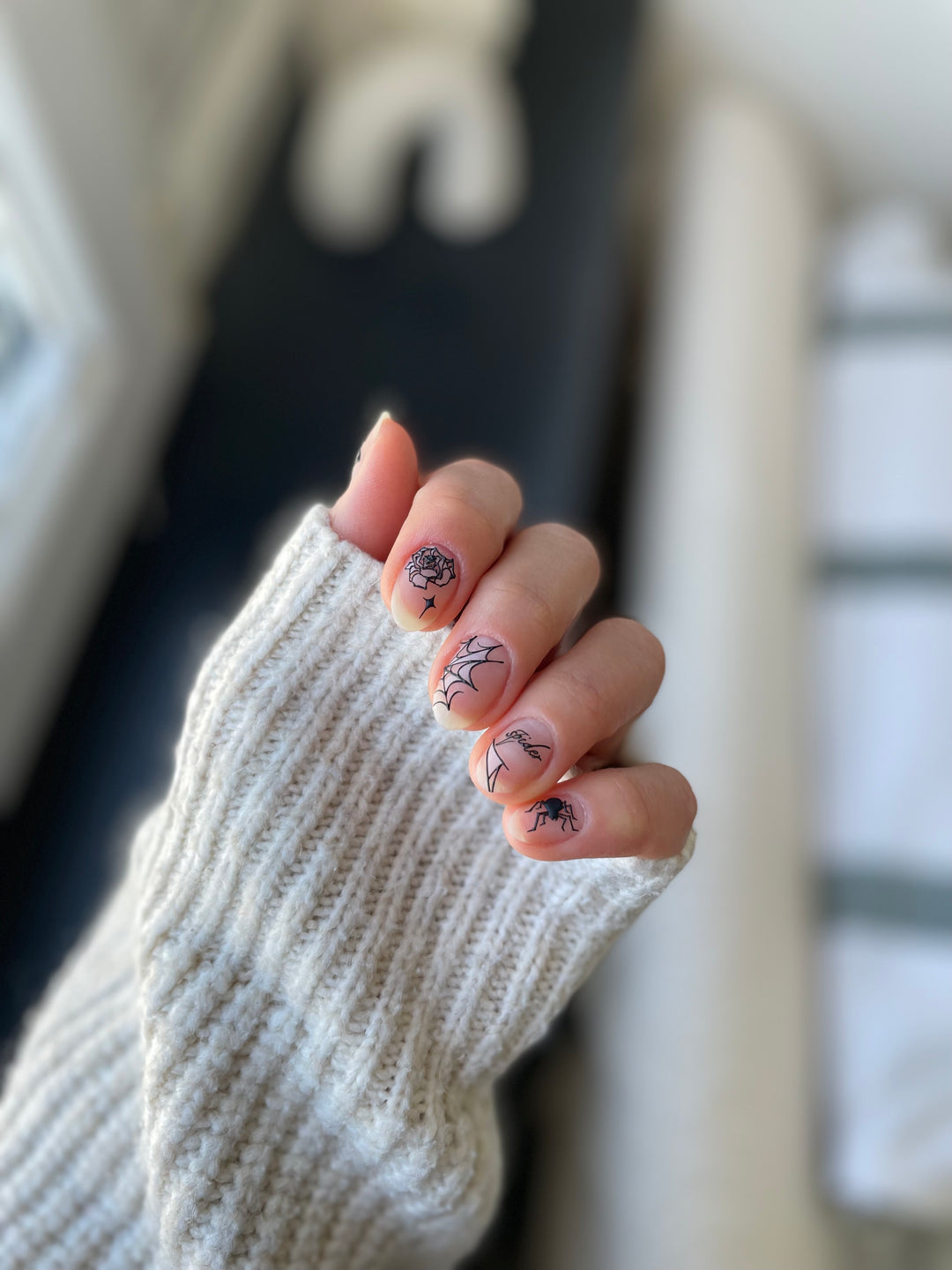Cobweb PLAY Nail Art Sticker