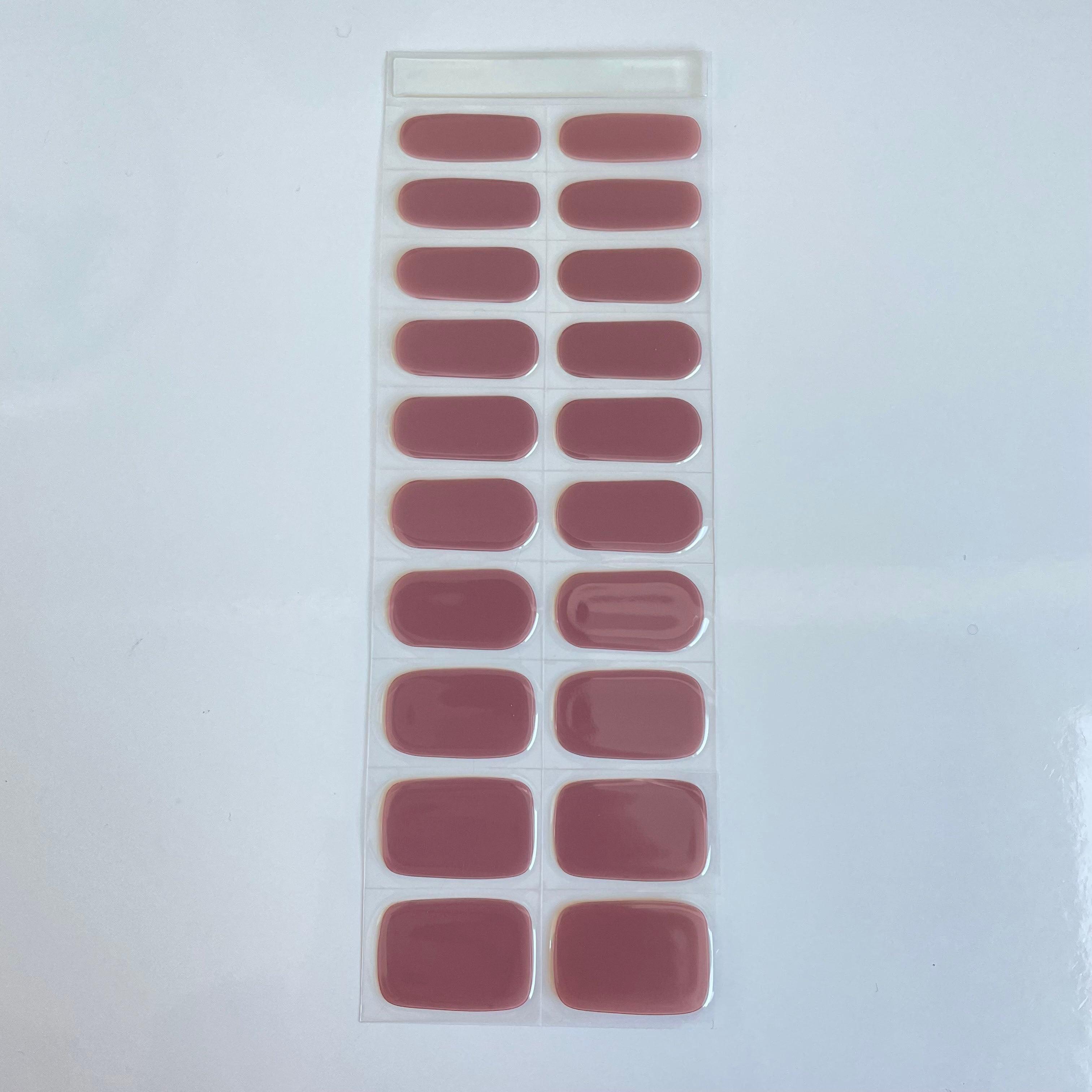 Cocoa | Super Jellies DIY Hard Semi Cured Gel Nail Wraps
