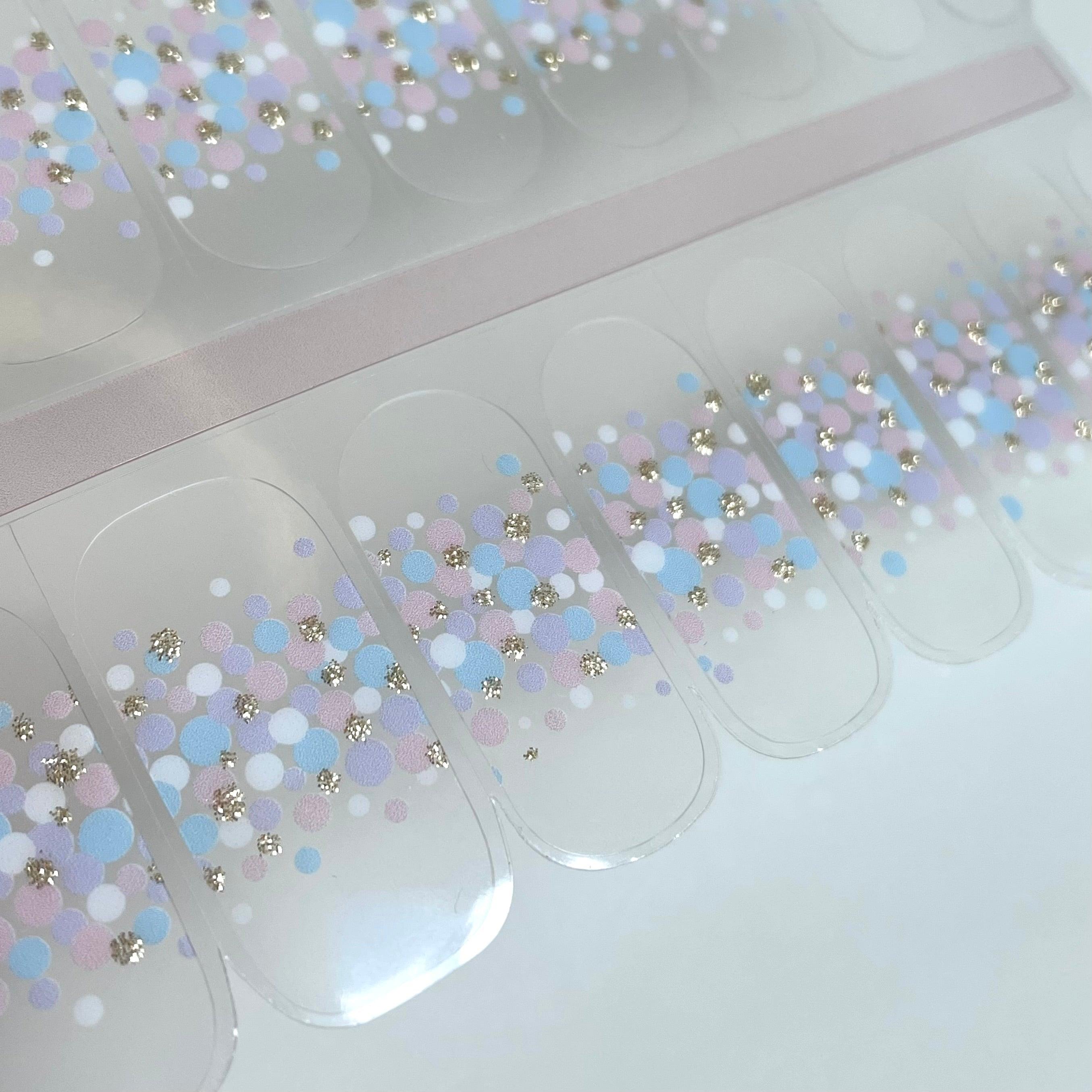 Confetti Fun | Jellies DIY Soft Semi Cured Gel Nail Wraps