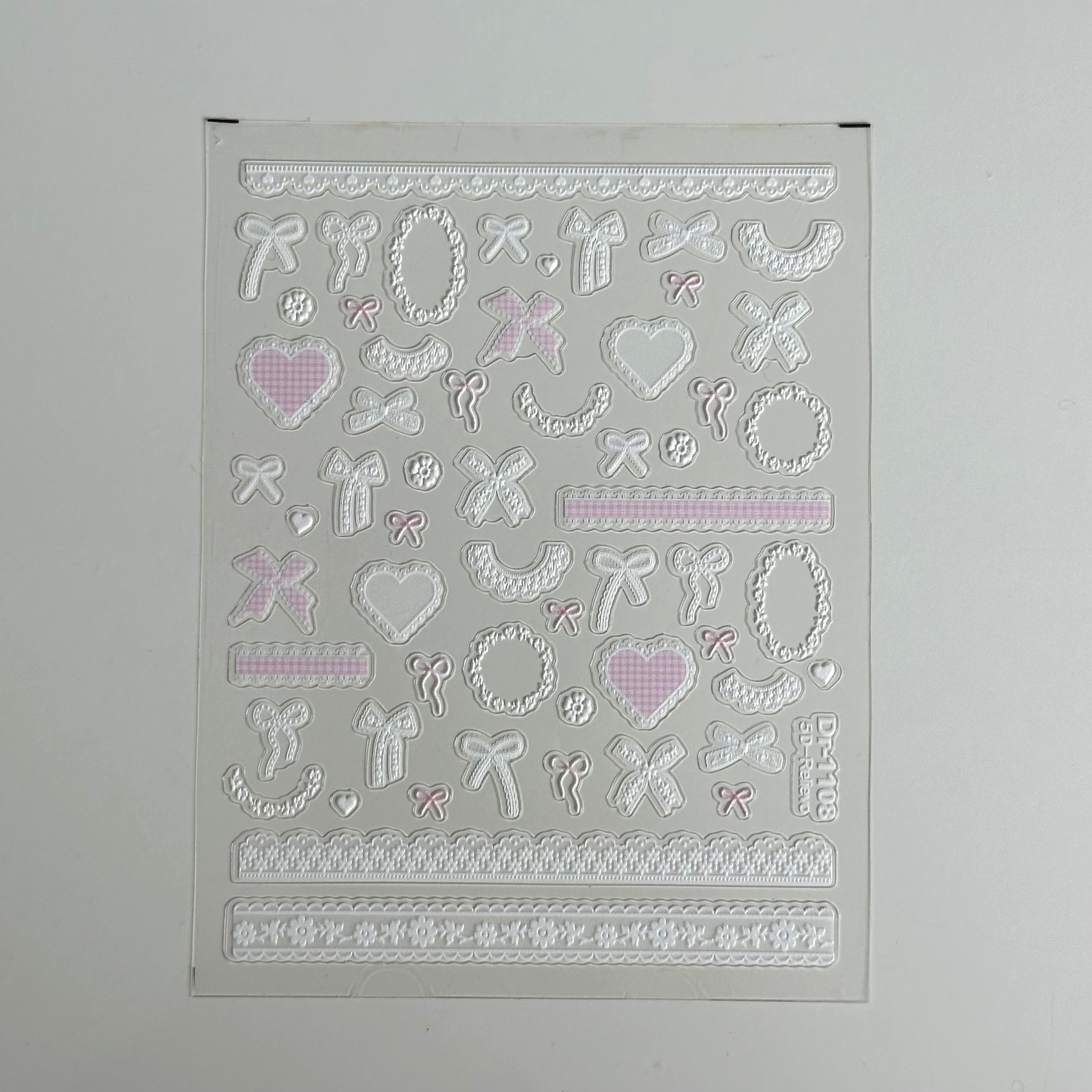 Cottage Core Nail Art Sticker