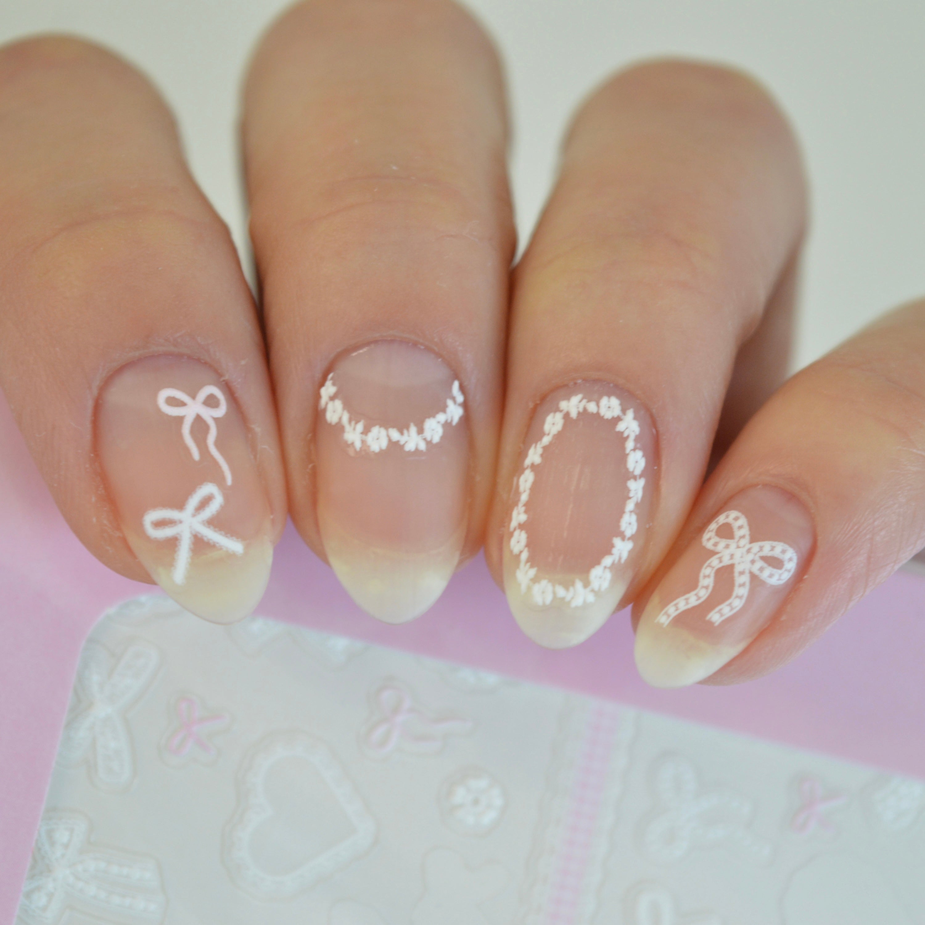 Cottage Core Nail Art Sticker