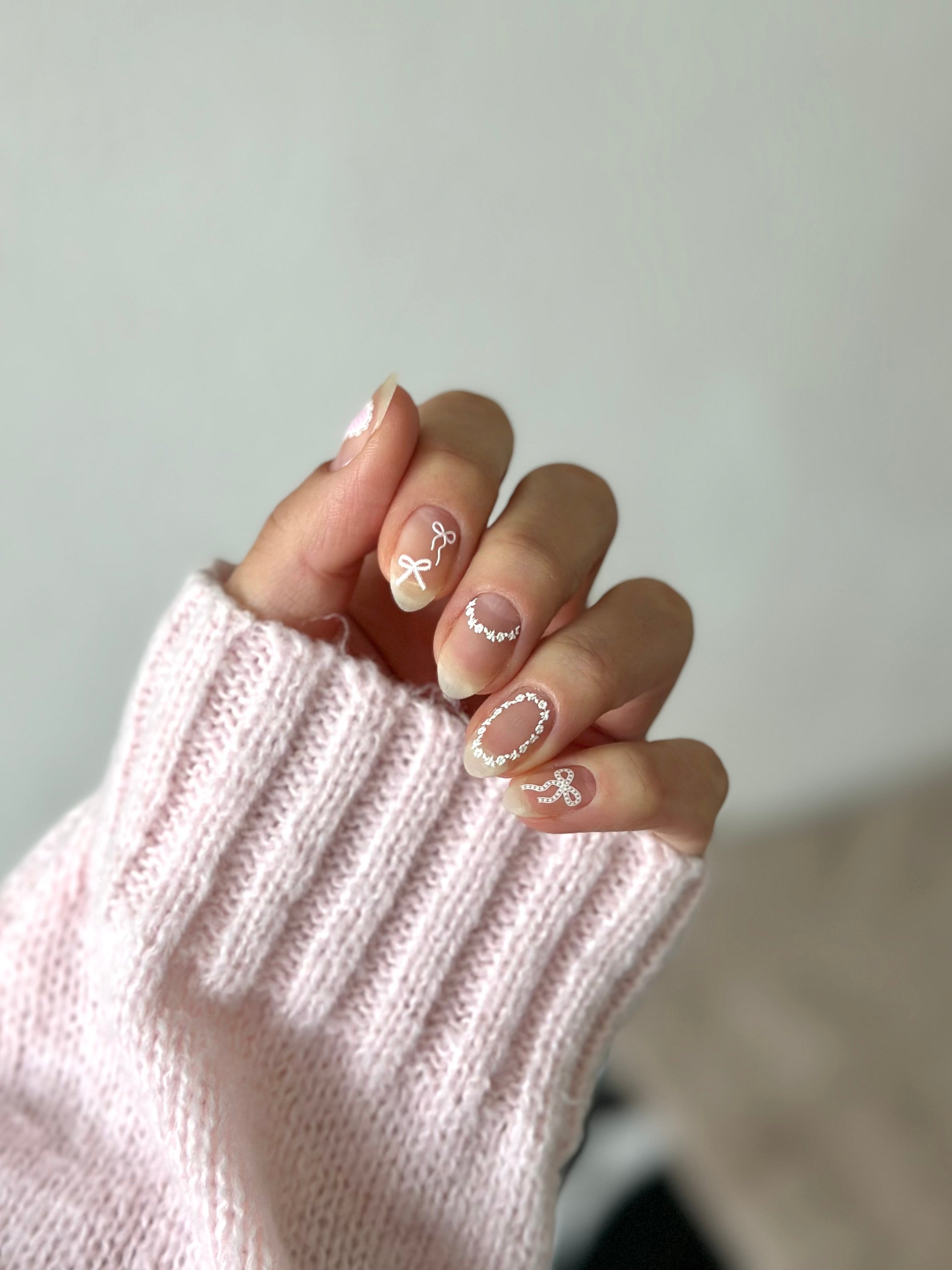 Cottage Core Nail Art Sticker