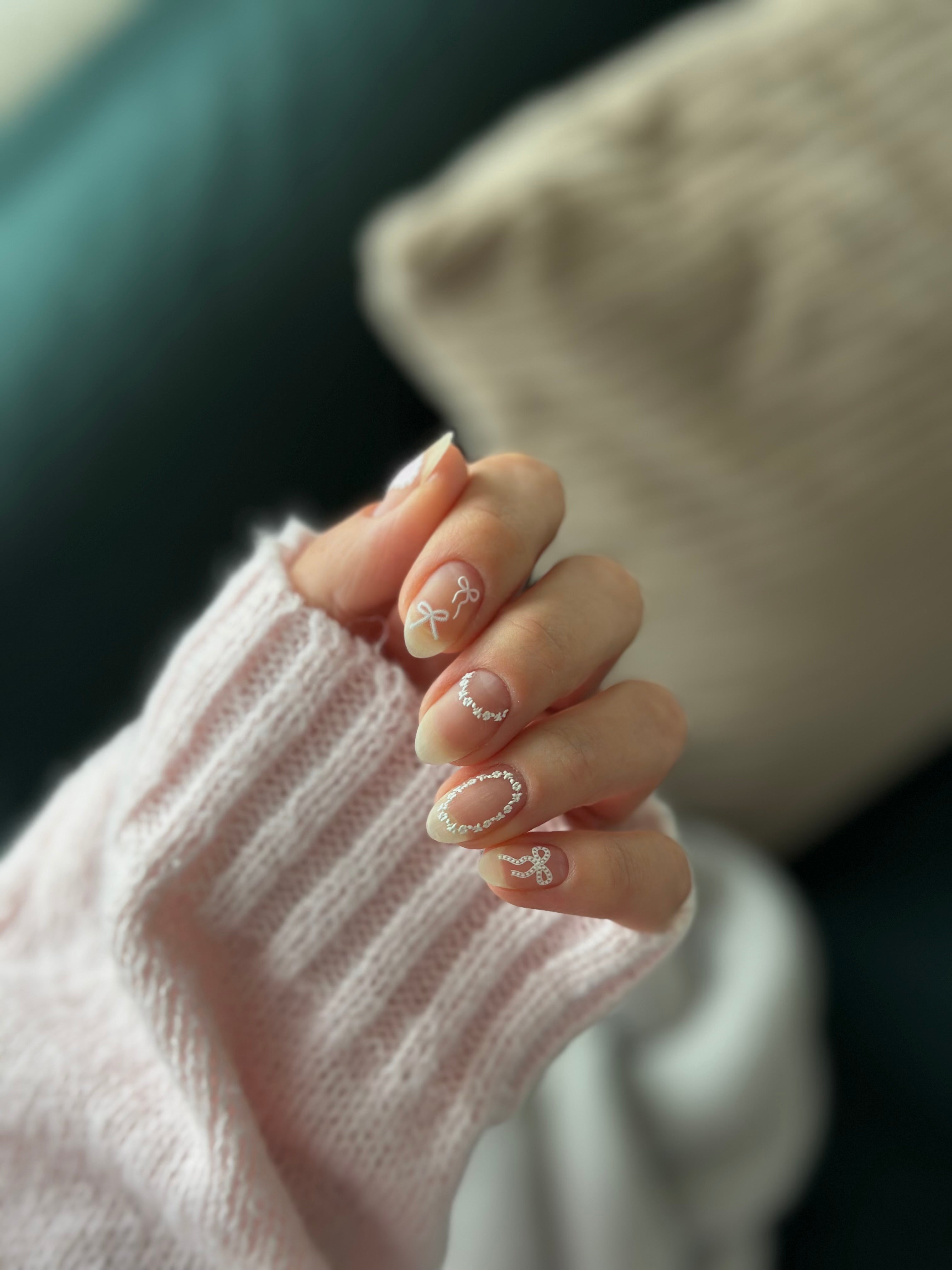 Cottage Core Nail Art Sticker