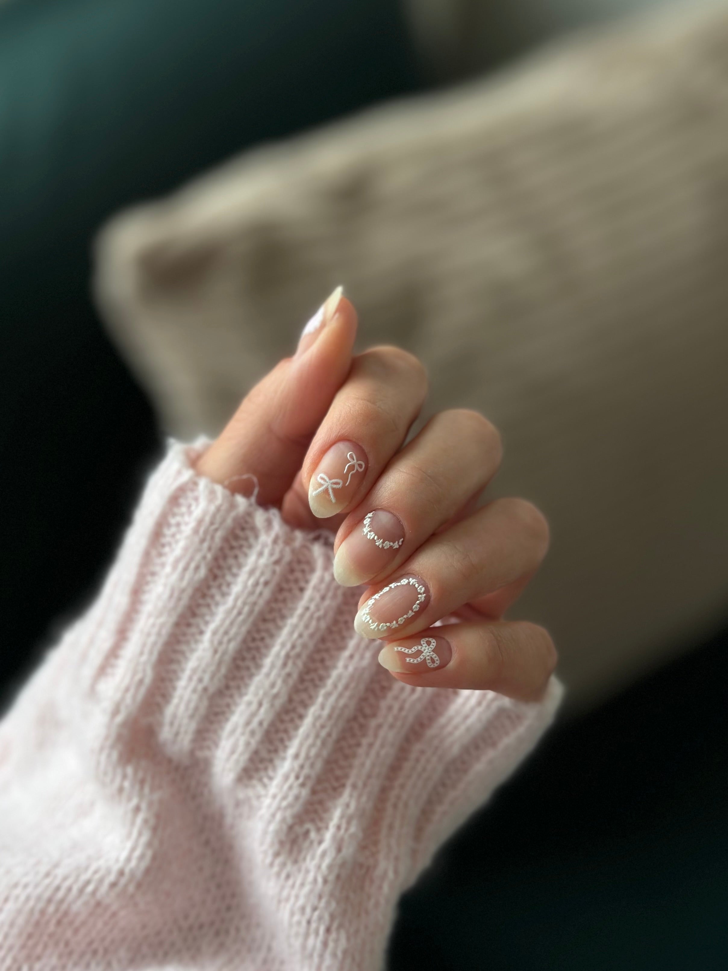 Cottage Core Nail Art Sticker