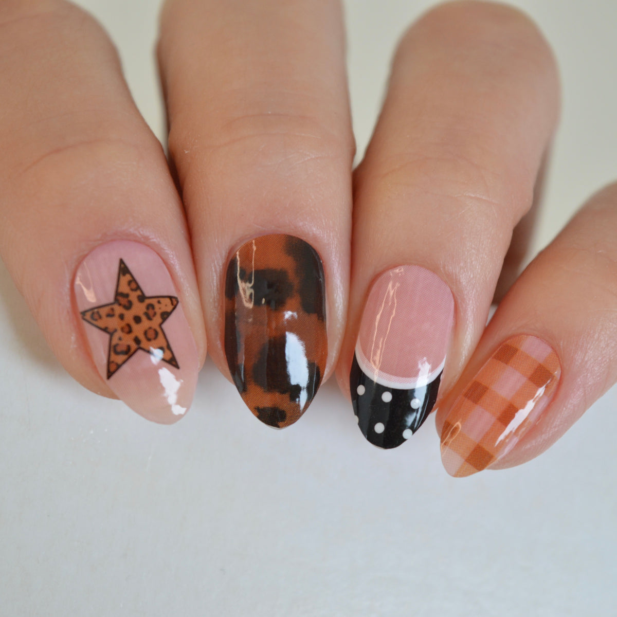 Cowboy |  Halloween Themed Nail Polish Wrap