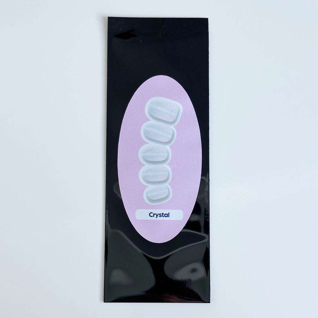 Crystal | Super Jellies DIY Hard Semi Cured Gel Nail Wraps