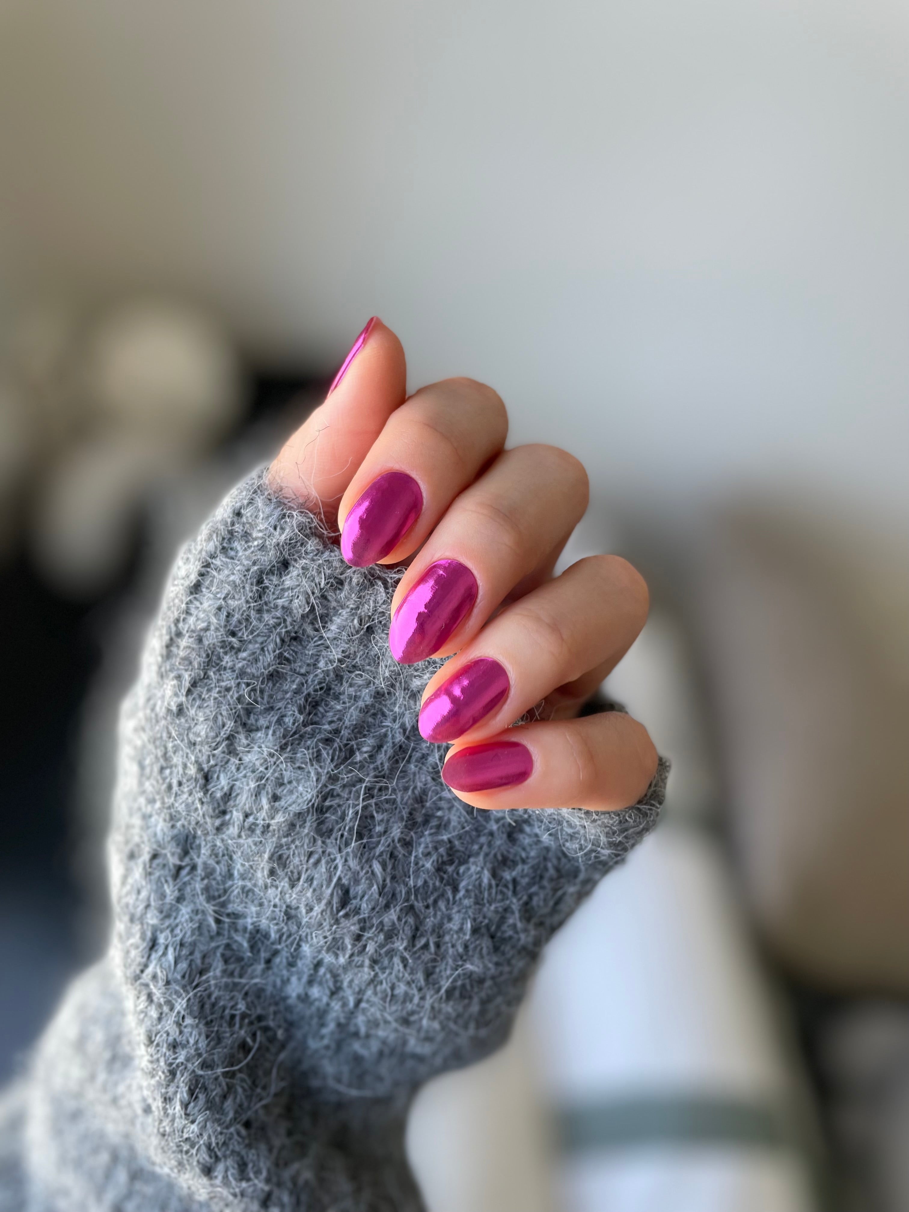 Cute Girl Mirror | Super Jellies DIY Hard Semi Cured Gel Nail Wraps