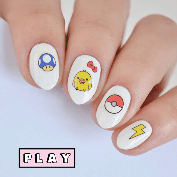 Cuties PLAY Nail Art Sticker