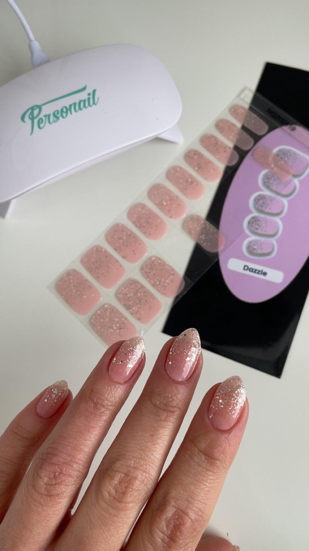 Dazzle | Secret Garden Super Jellies DIY Hard Semi Cured Gel Nail Wraps