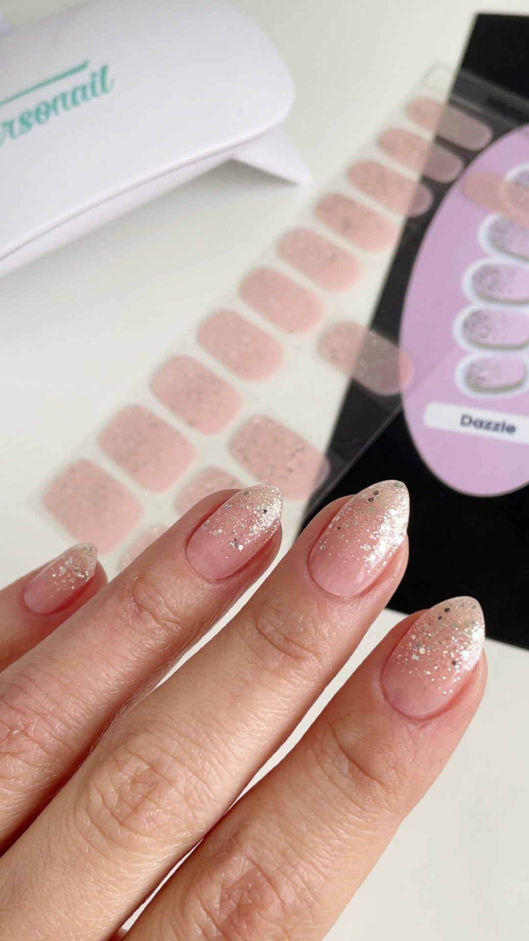 Dazzle | Secret Garden Super Jellies DIY Hard Semi Cured Gel Nail Wraps