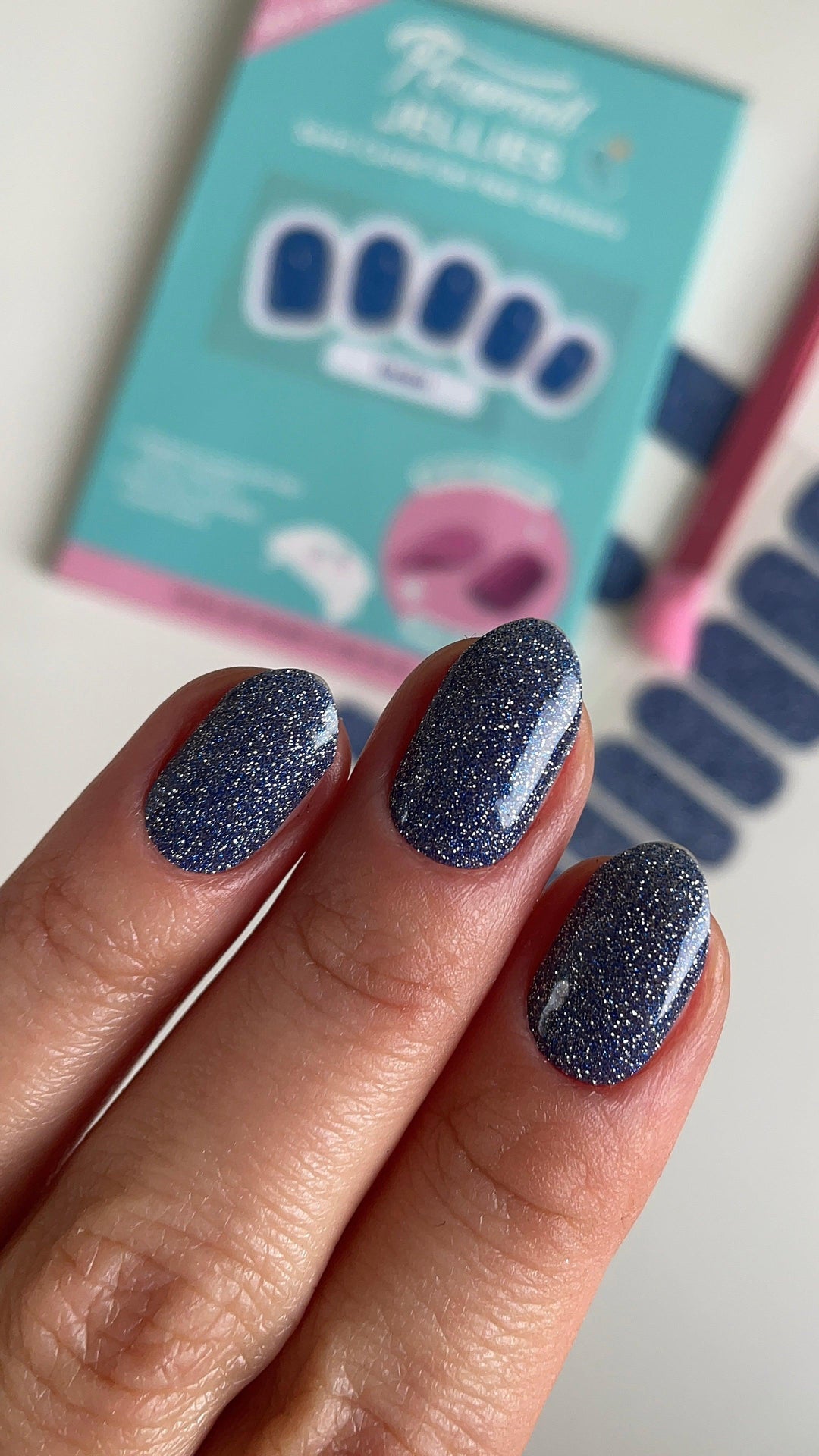 Denim | Jellies DIY Soft Semi Cured Gel Nail Wraps