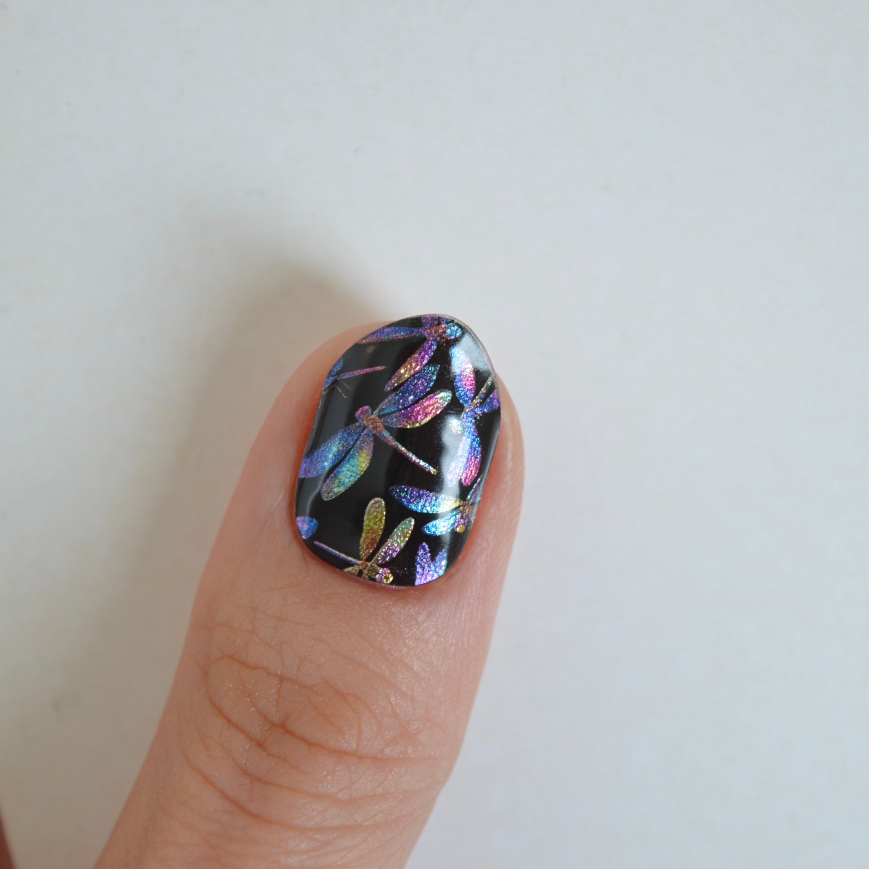 Dragonfly | Super Jellies DIY Hard Semi Cured Gel Nail Wraps