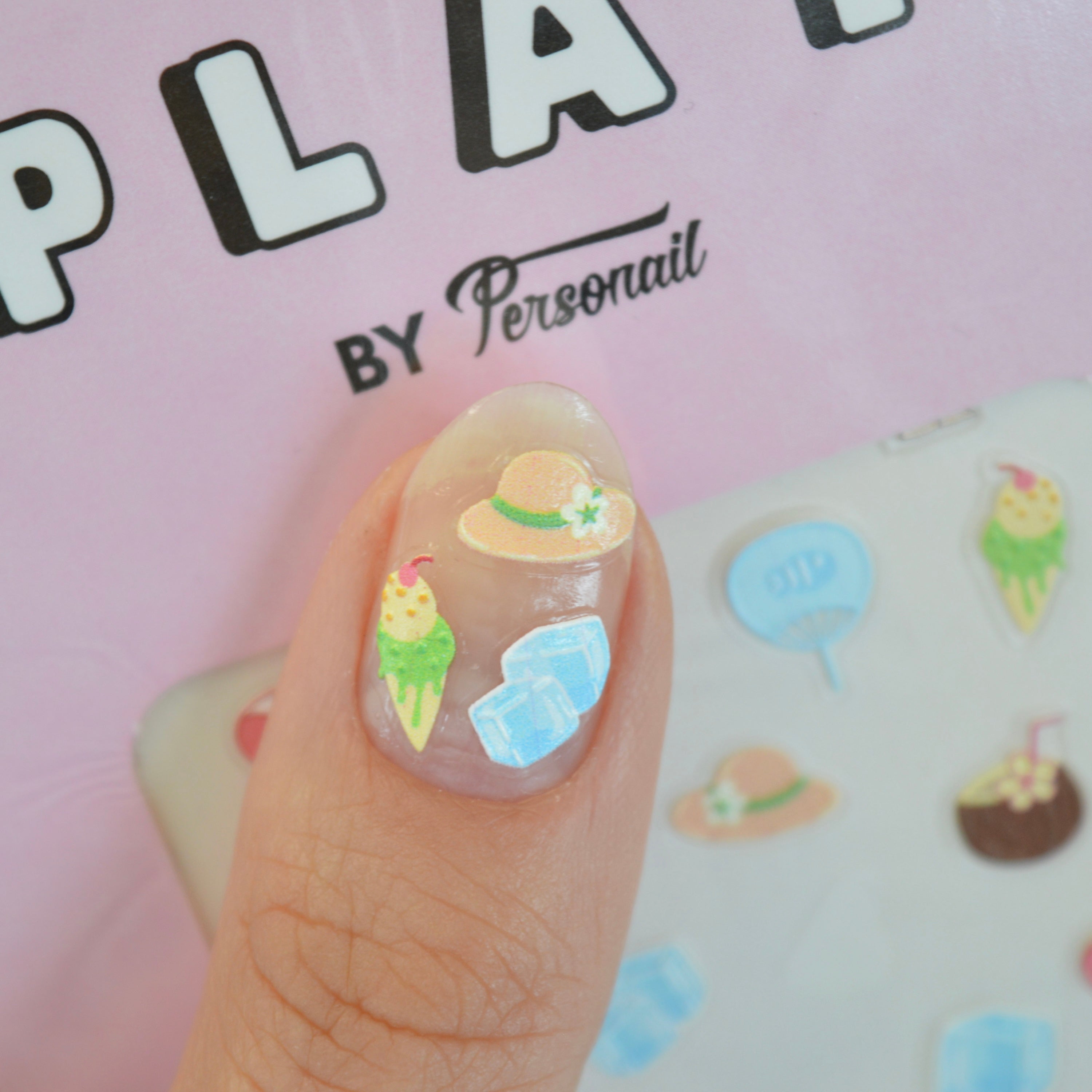 Ducky PLAY Nail Art Sticker